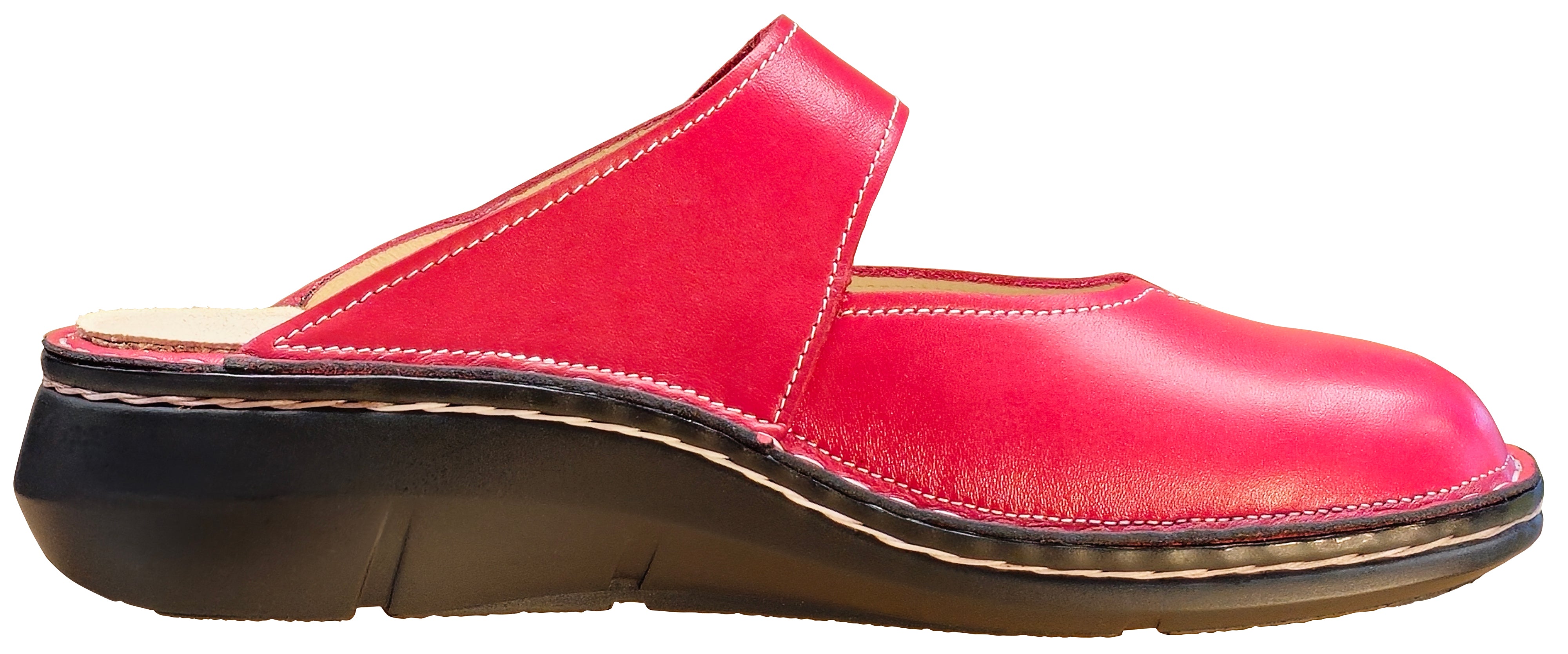 Finn Comfort Women's Clogs Roseau, Red