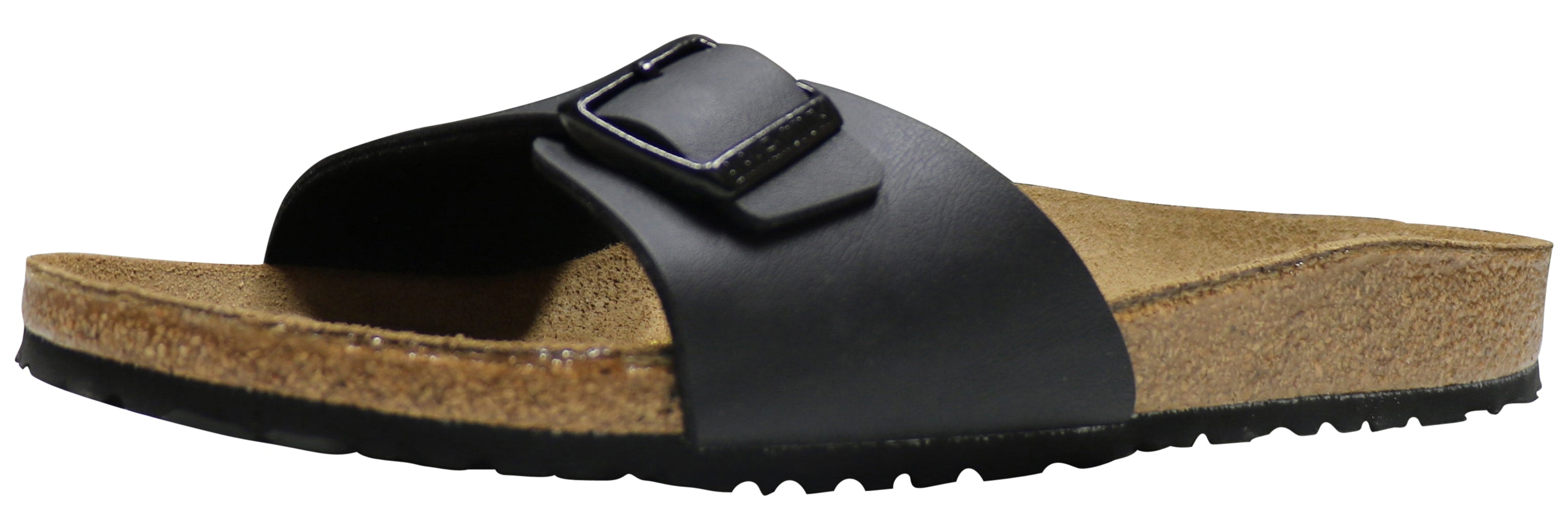 Birkenstock Madrid, black, Birko-Flor