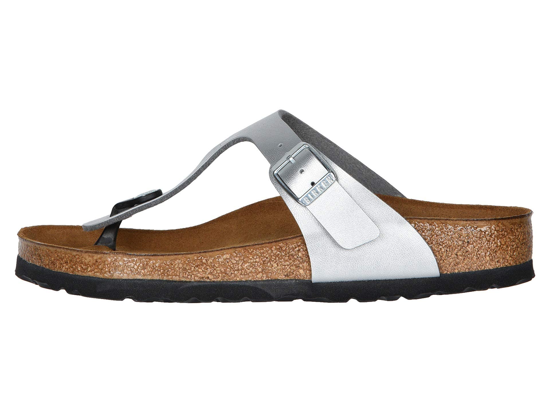 Birkenstock Gizeh Birko-Flor Silver