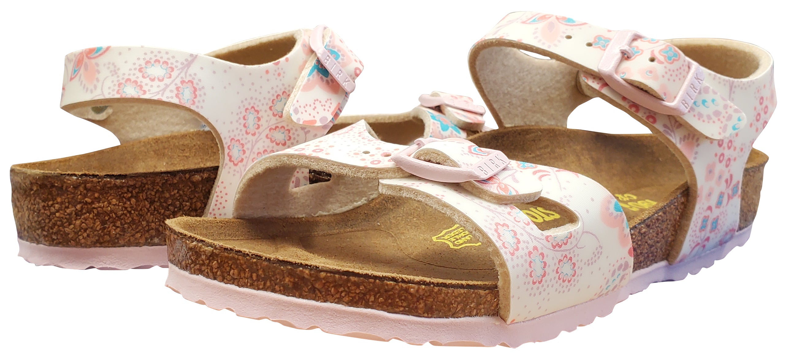 Birkenstock Rio Cute Flowers Girls Sandal