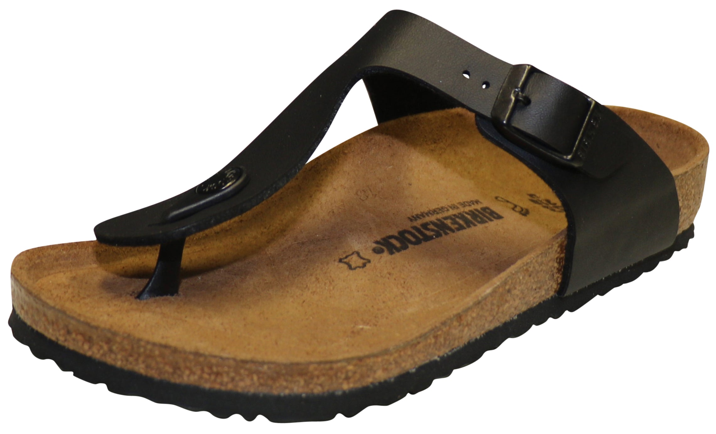 Birkenstock Gizeh Birko-Flor, Black, Kids