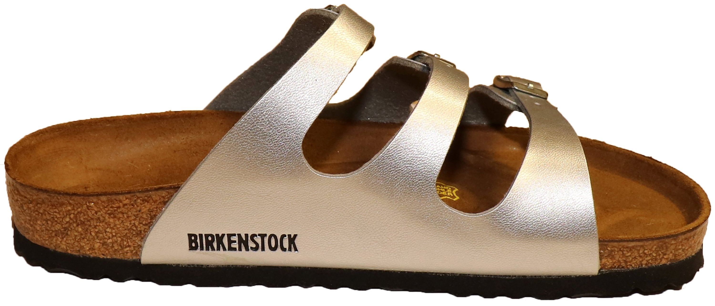 Birkenstock Women's Florida Birko-Flor Silver