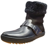 Birkenstock Stirling Shearling Lined Boot Black Leather Regular Width