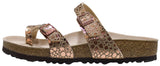 Birkenstock Women's Mayari Sandals, Metallic Stones Copper, Birko-Flor