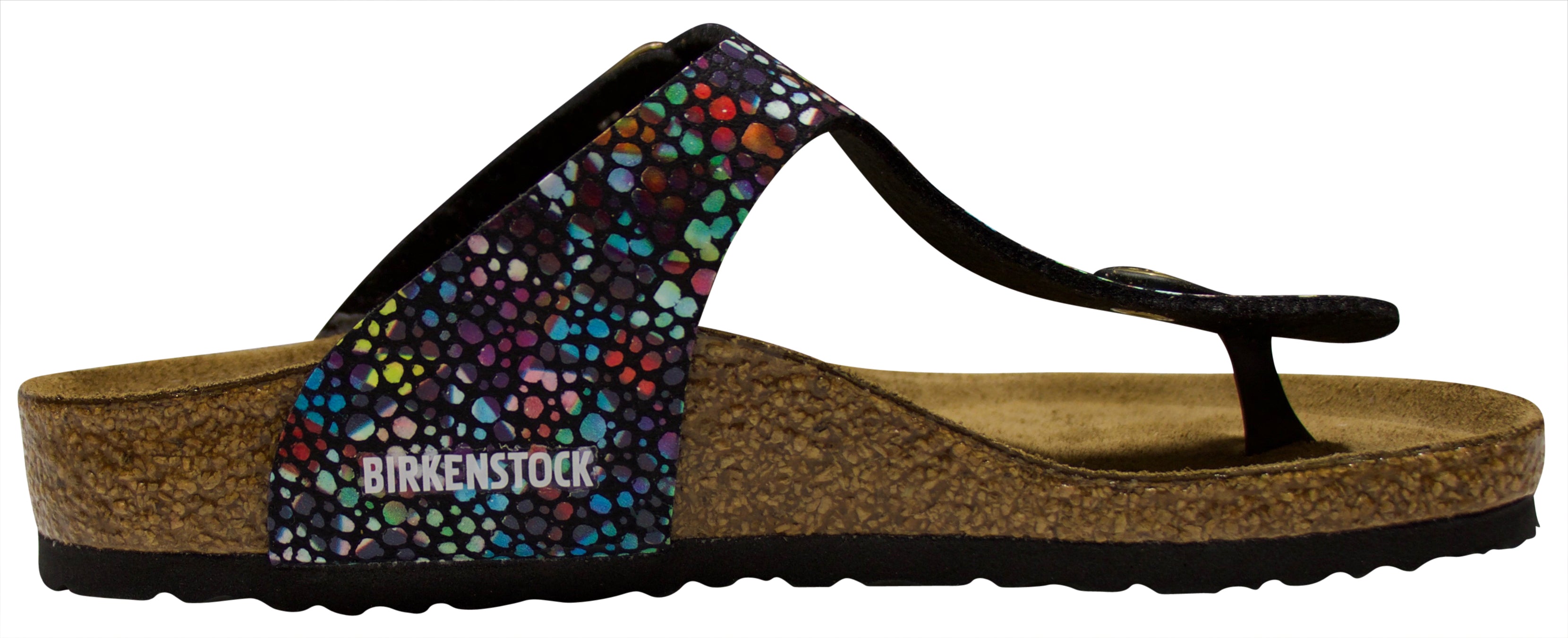 Birkenstock Gizeh Kids, Birko Flor, Oriental Mosaic Black