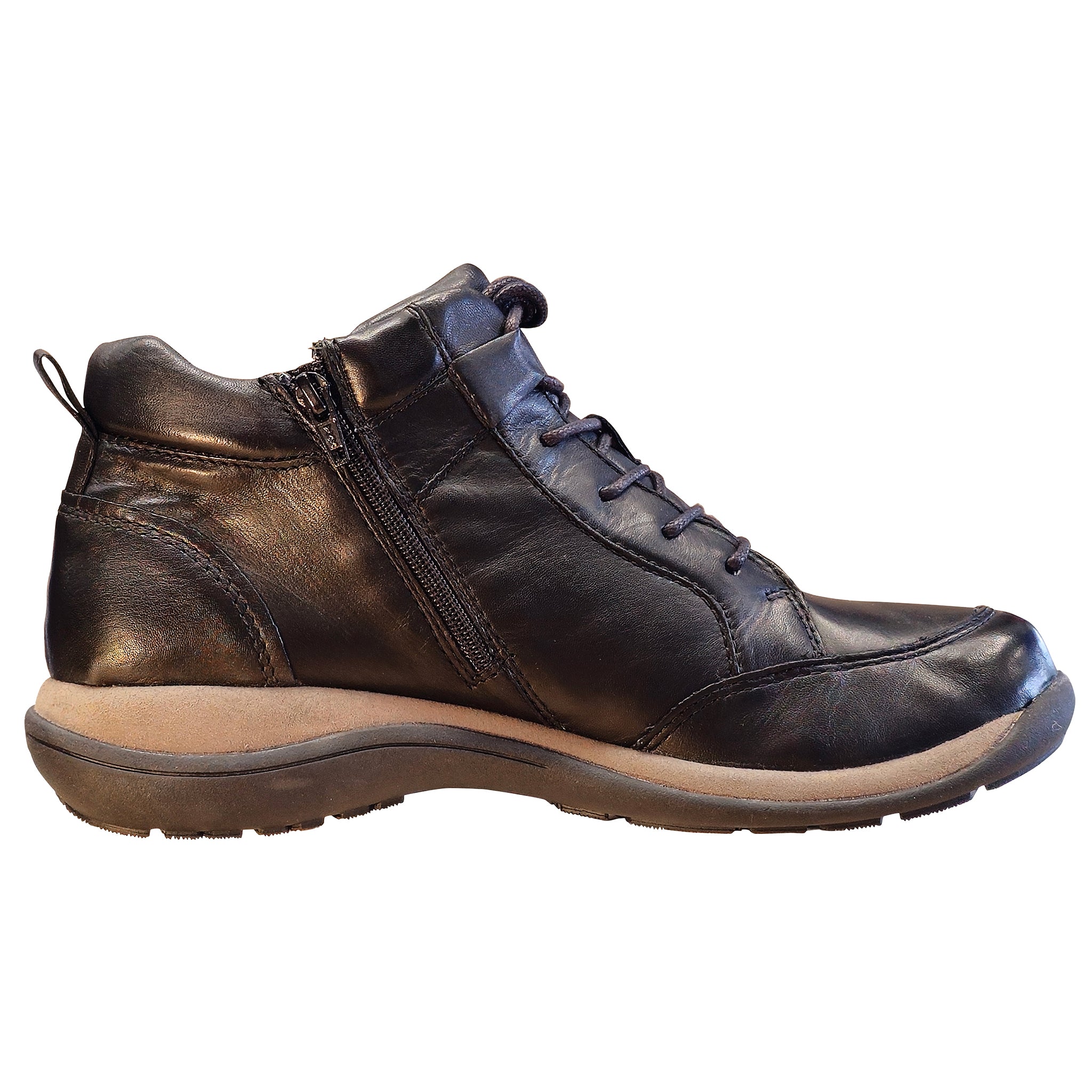 Romika Women's Milla 112 Leather Ankle Boot Black