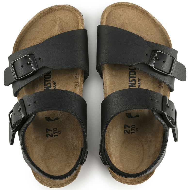 Birkenstock New York Kids,  Birko-Flor, Black