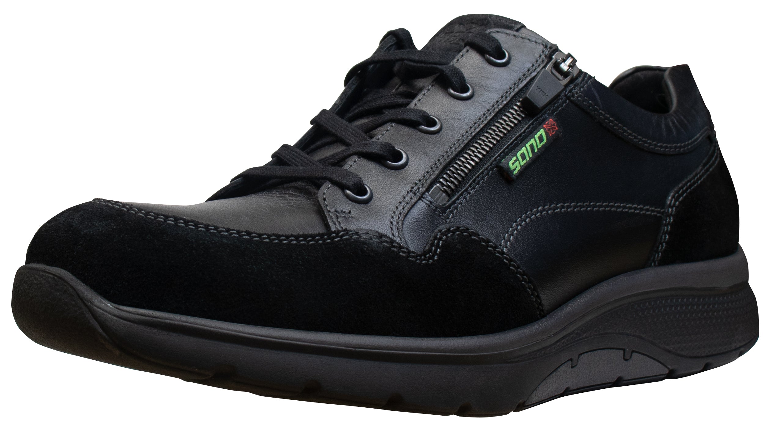 Sano by Mephisto Men's Alek Walking Shoes Black