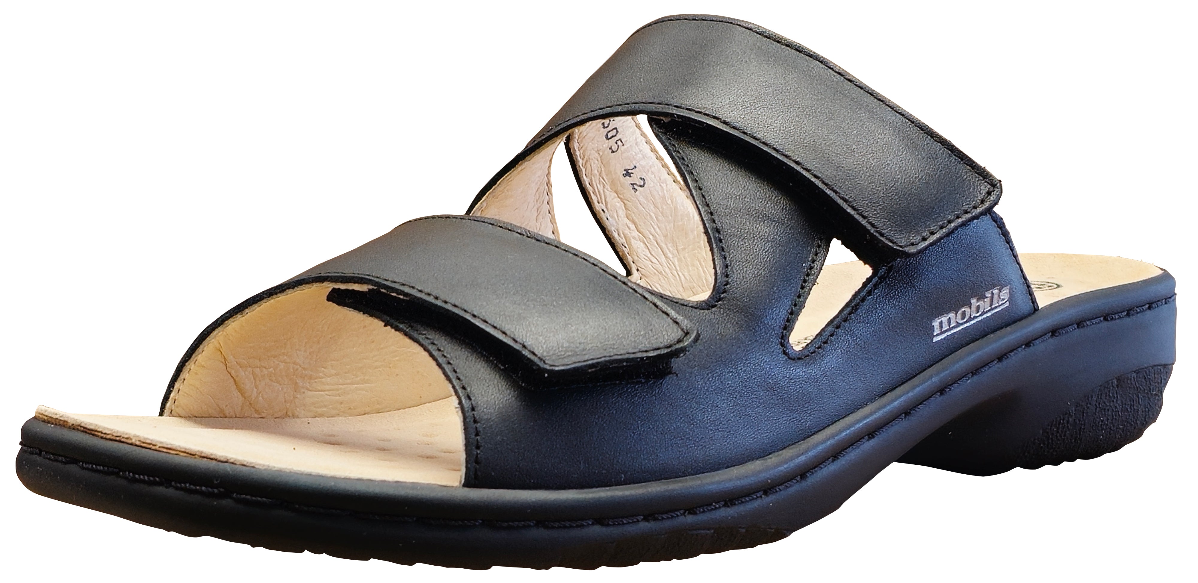 Mephisto Mobils Ergonomic Geva Women's Sandals Black