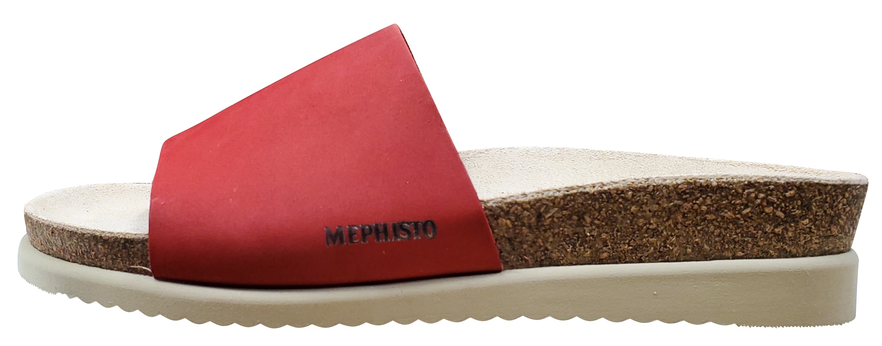 Mephisto Women's Hanik Sandal, Red Sandalbuck