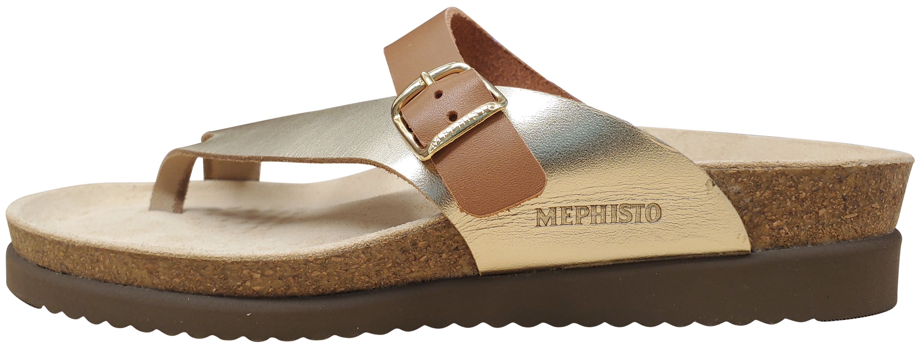 Mephisto Helen Sandal Mix Gold Vega Sandanyl