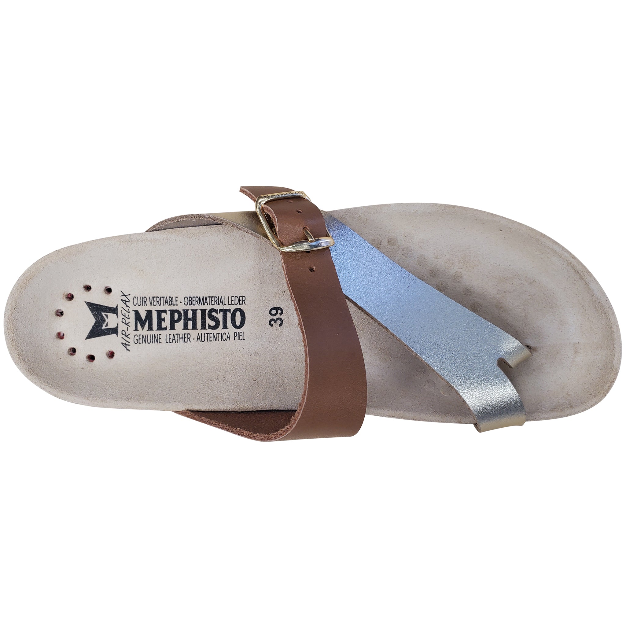 Mephisto Helen Sandal Mix Gold Vega Sandanyl