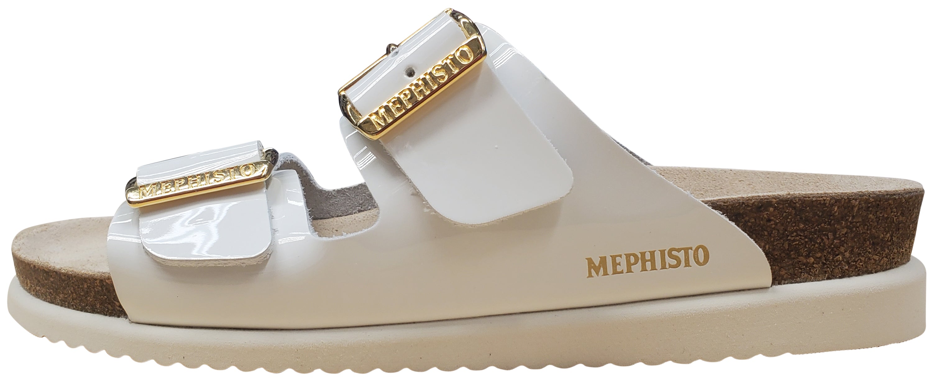 Mephisto Women's Hester Sandal White Vernis