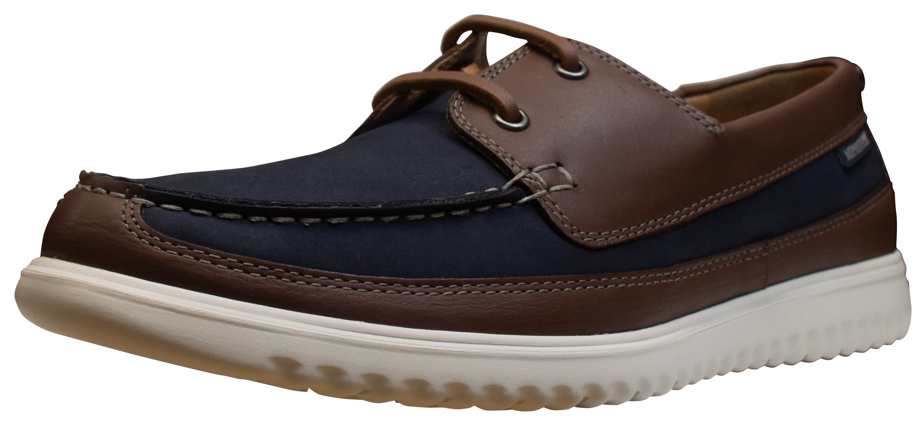 Mephisto Men's Trevis Boat Shoe Navy