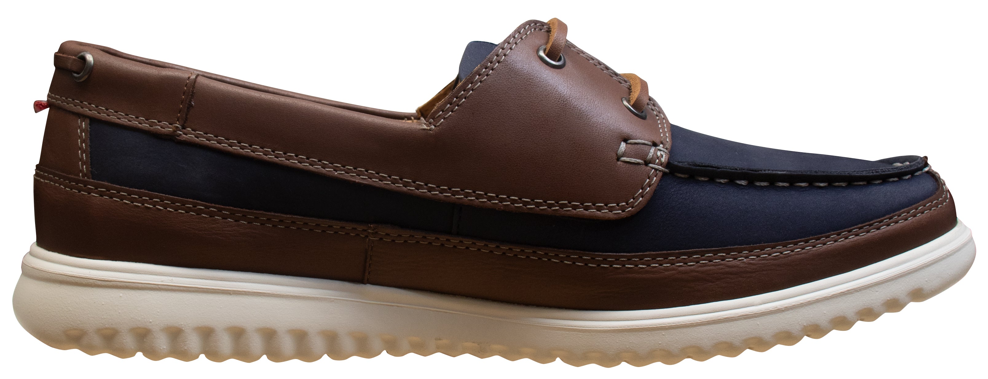 Mephisto Men's Trevis Boat Shoe Navy