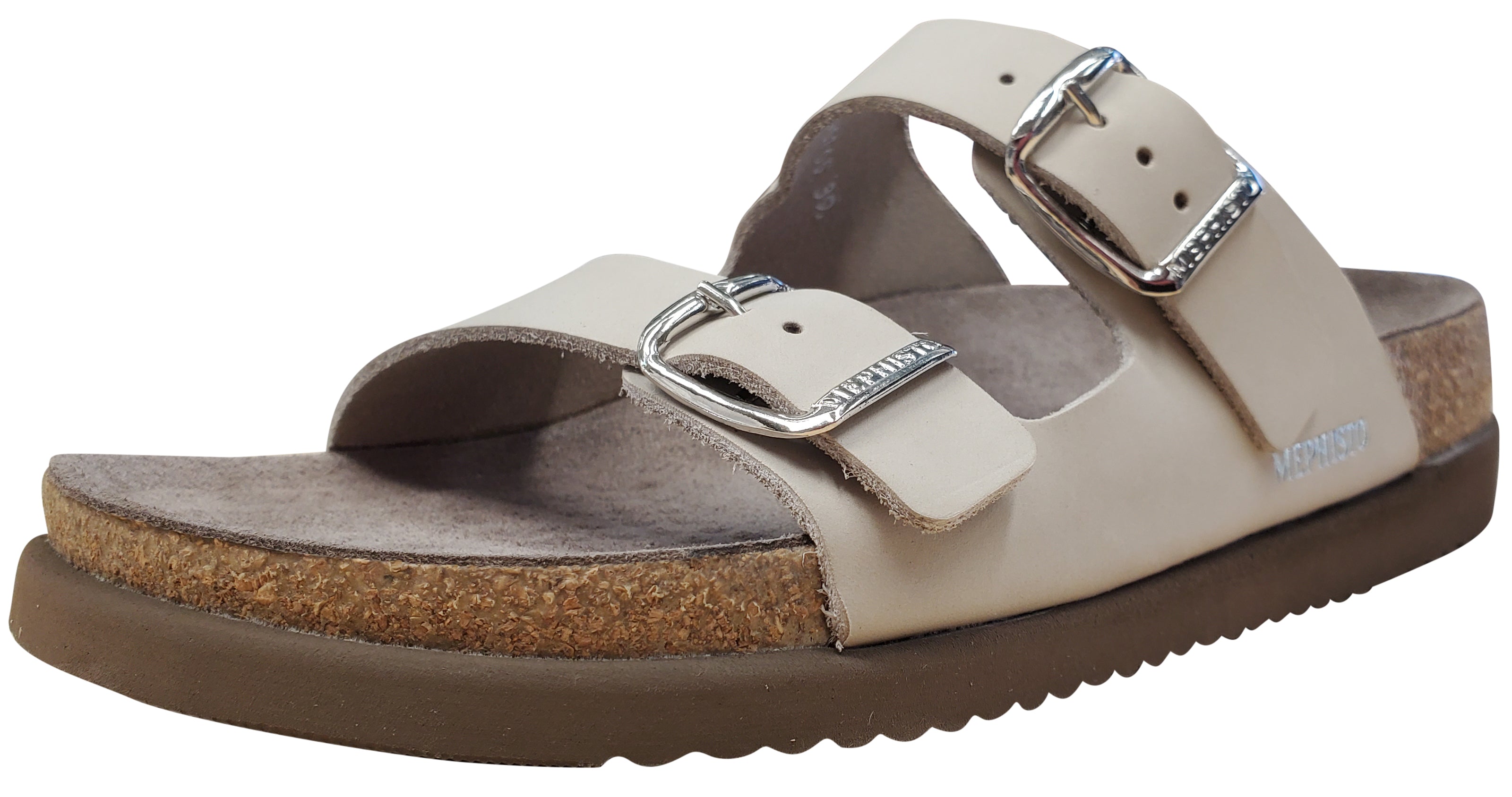 Mephisto Women's Helda Sandal Plus, Fog Sandalbuck