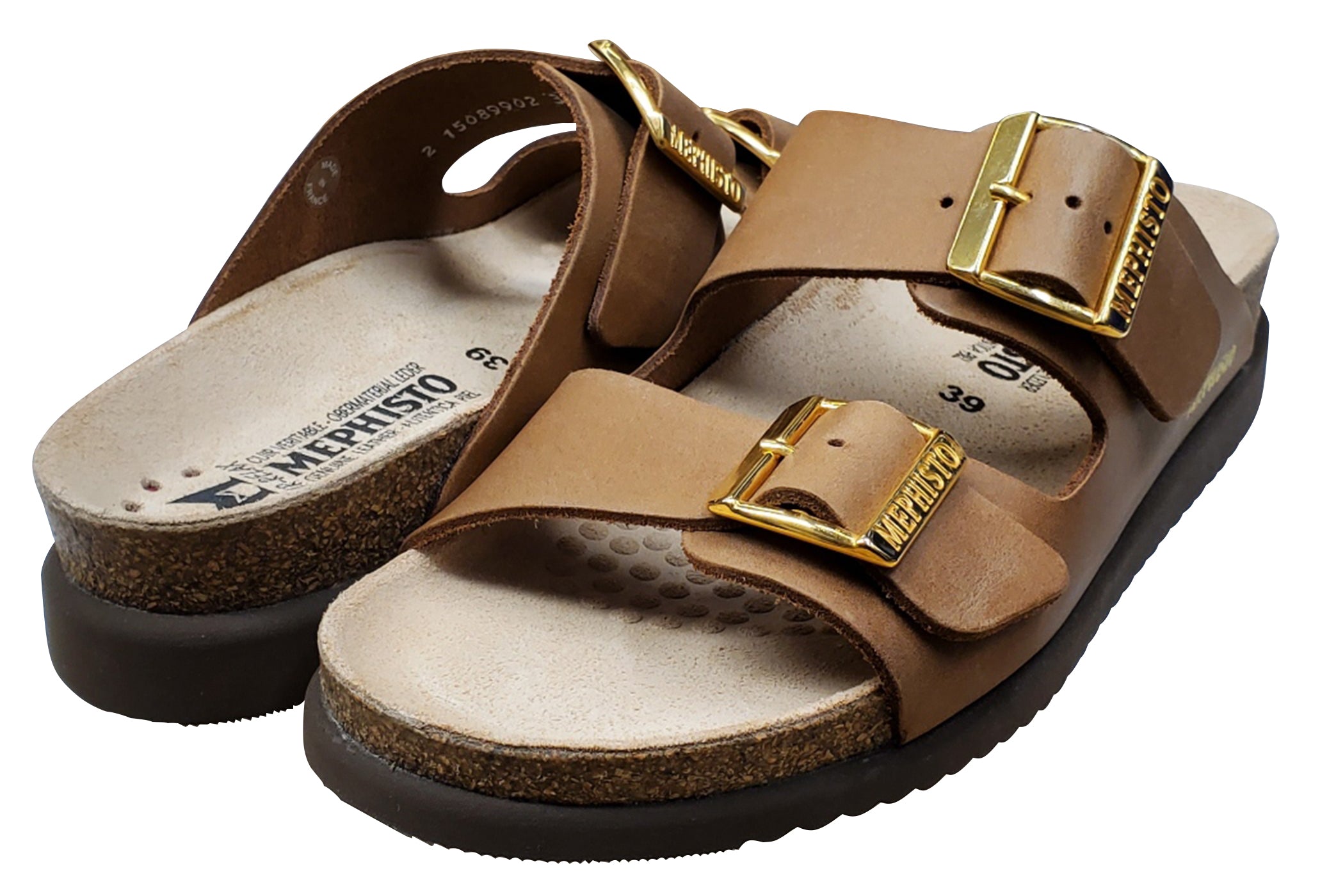 Mephisto Women's Hester Sandal Camel Scratch