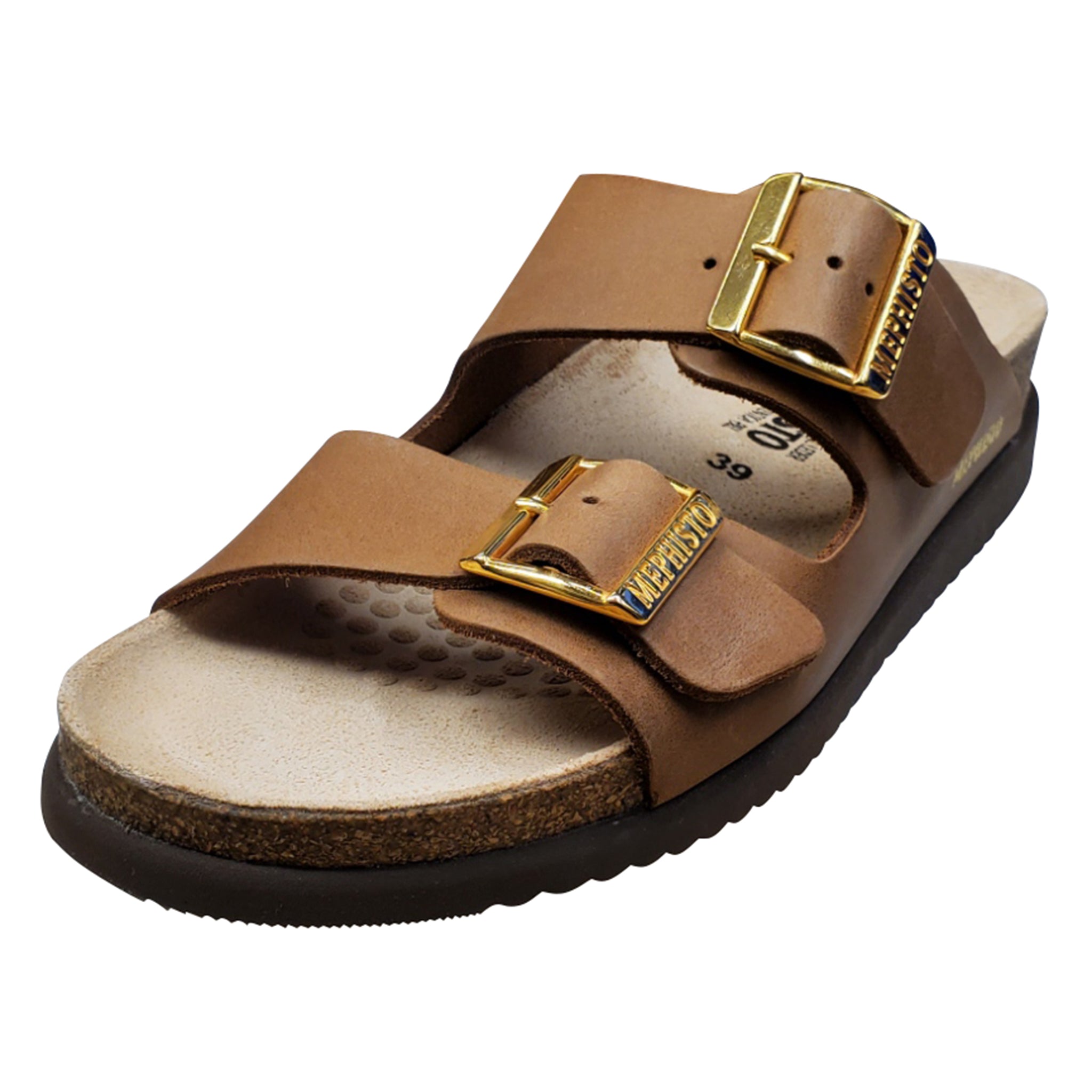 Mephisto Women's Hester Sandal Camel Scratch