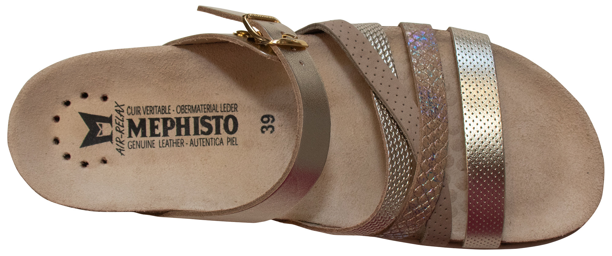 Mephisto Women's Huleda Sandal Gold Vega Flash