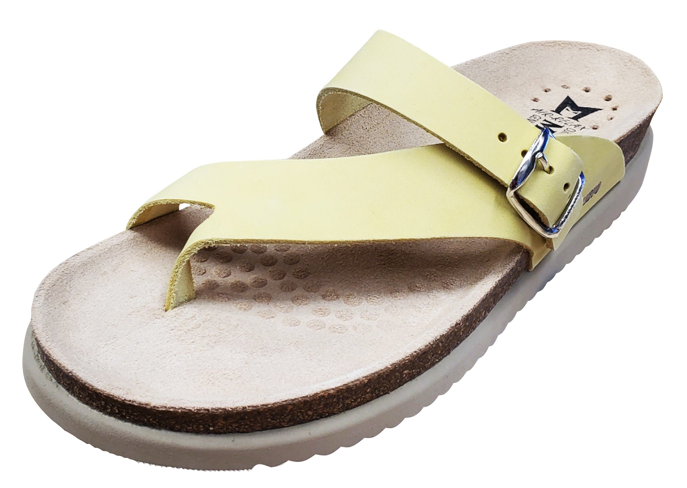 Mephisto Helen Sandal Yellow Sandalbuck