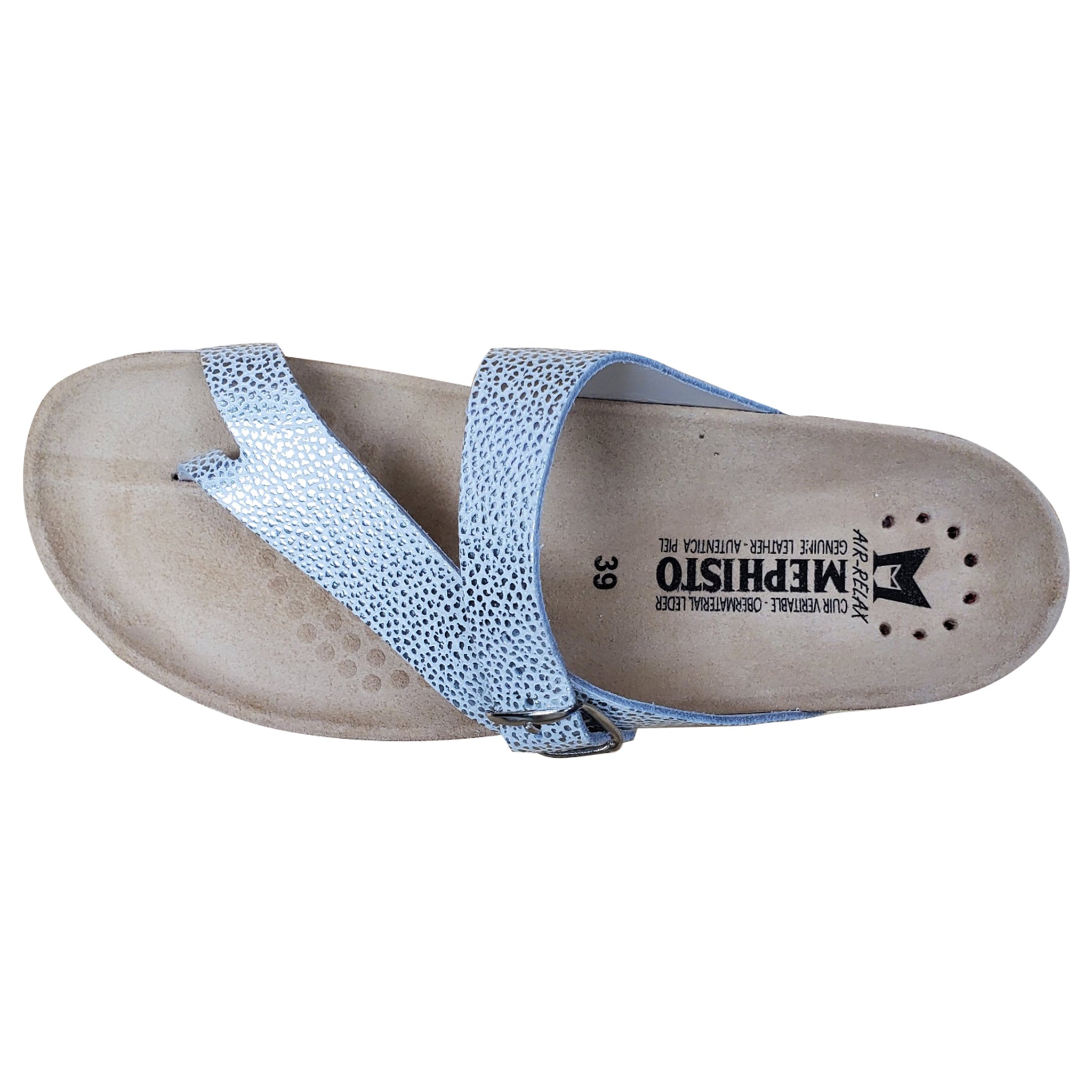 Mephisto Helen Sandal Silver Condor