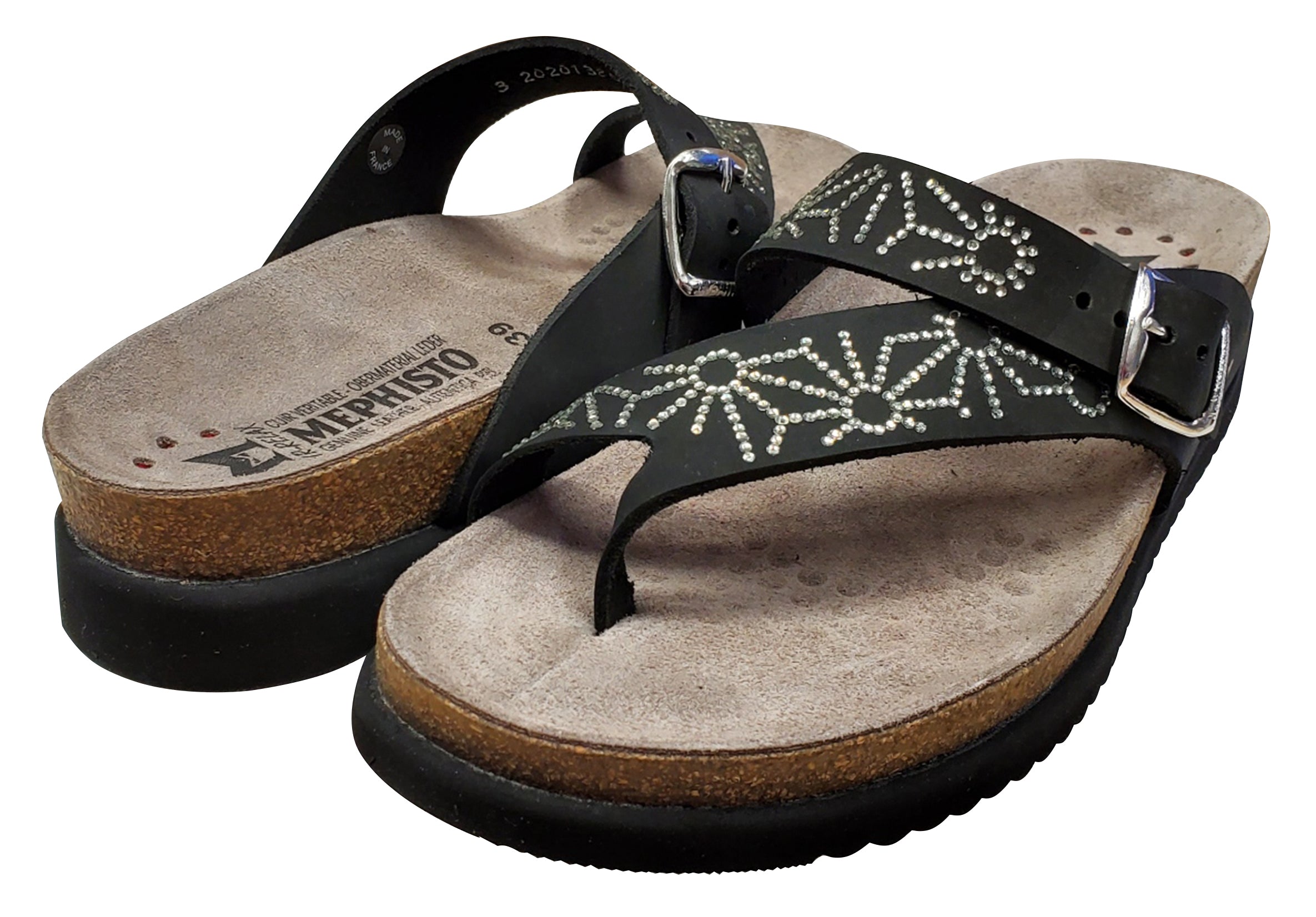 Mephisto Hella Sandal Black Spark