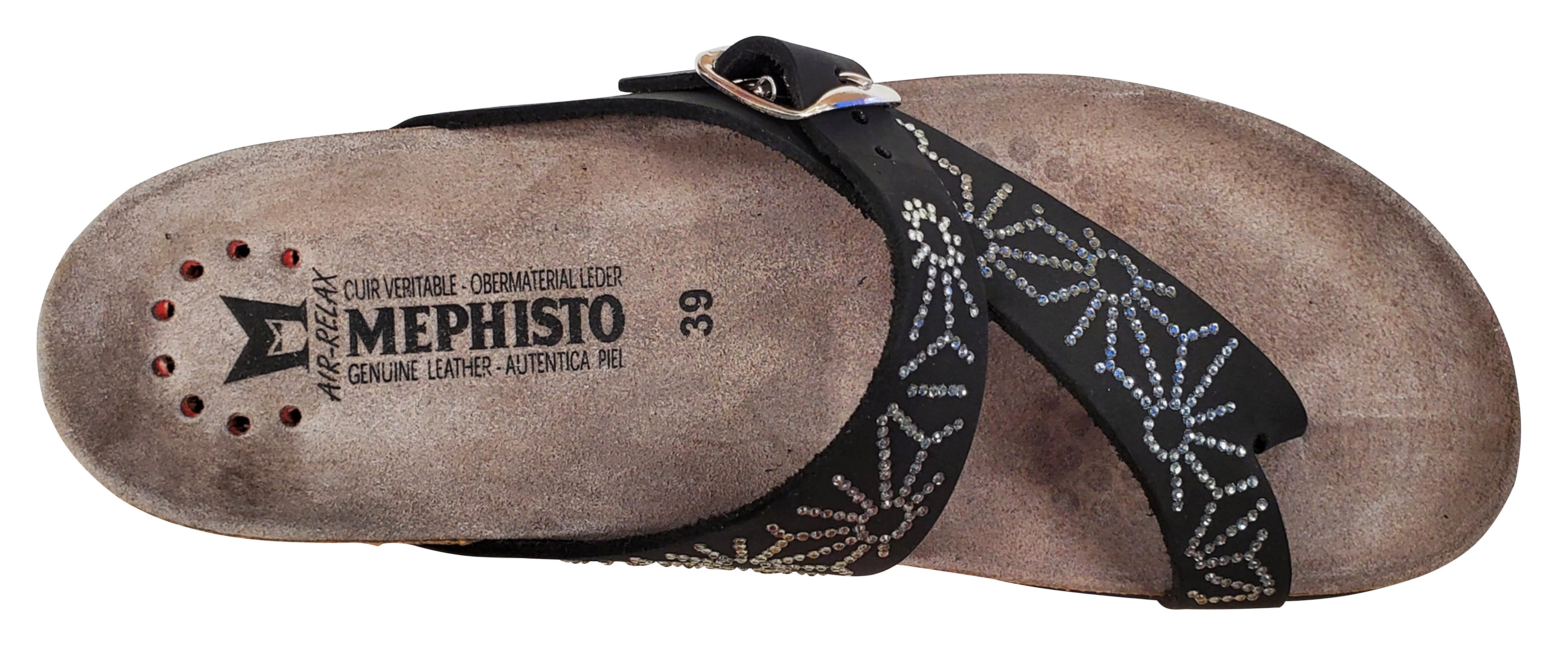 Mephisto Hella Sandal Black Spark