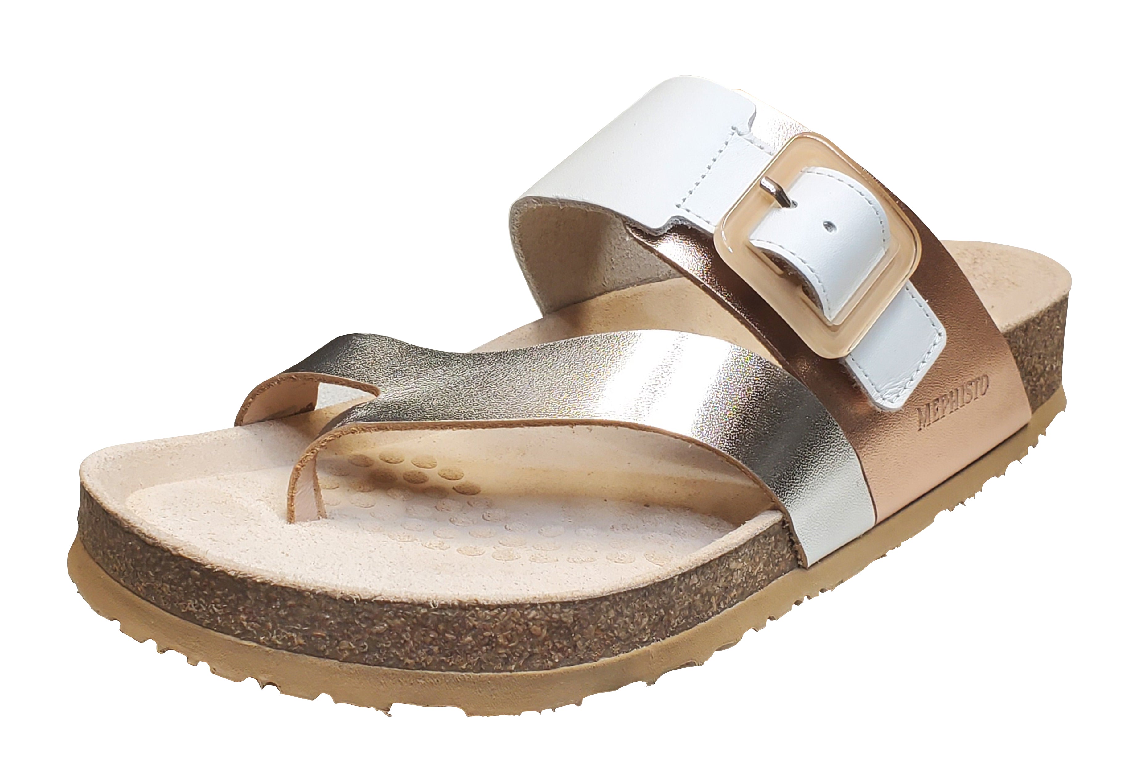 Mephisto Madeline Sandal Silver Vega