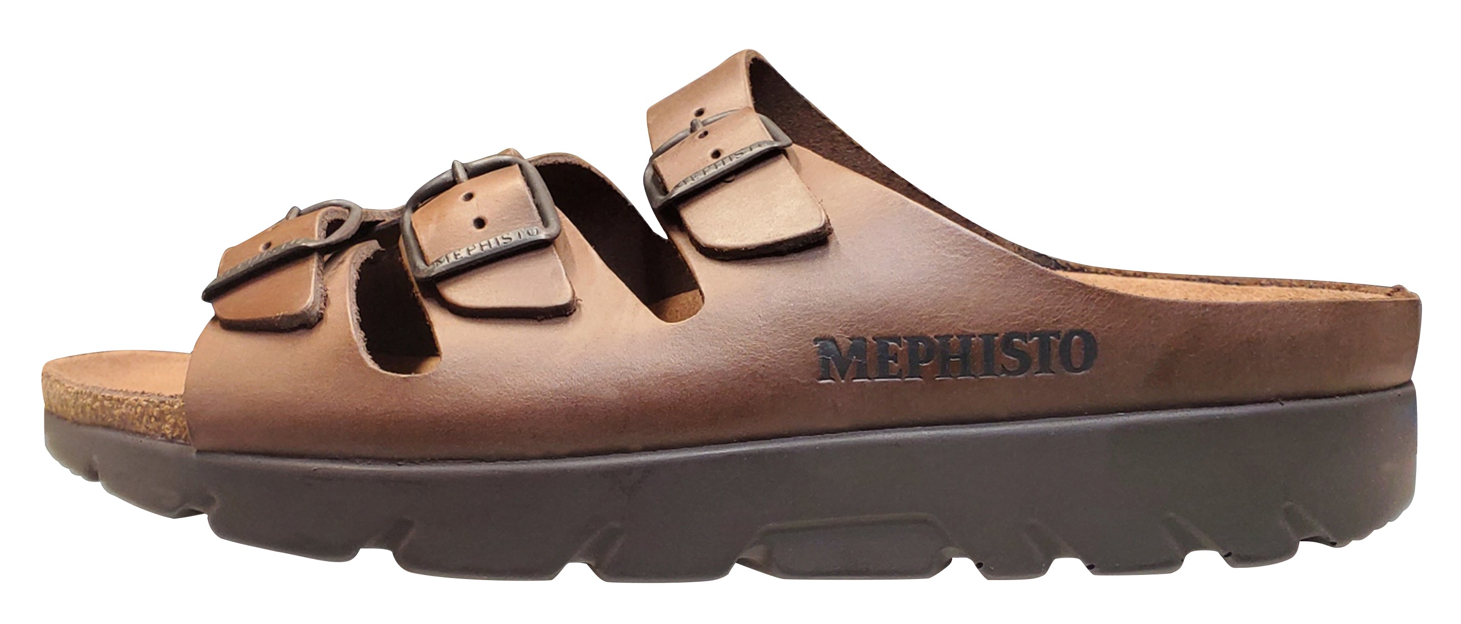 Mephisto Zach Fit Sandal Zach Fit Dark Brown Scratch