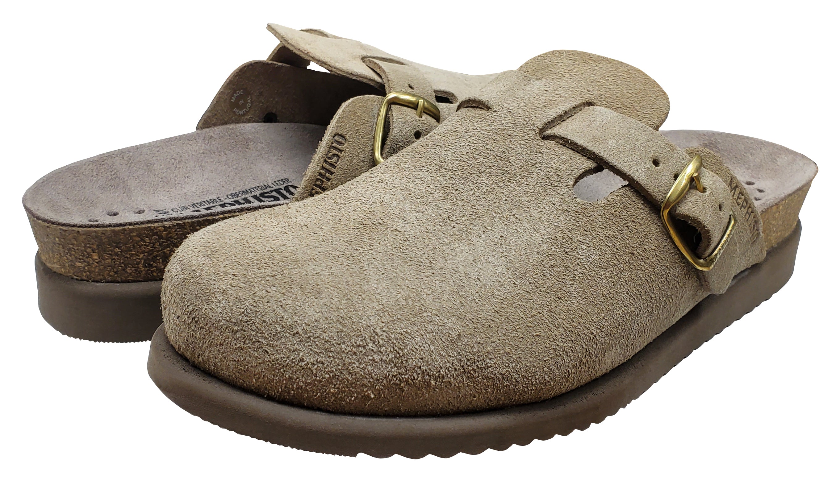 Mephisto Halina Clogs Warm Grey