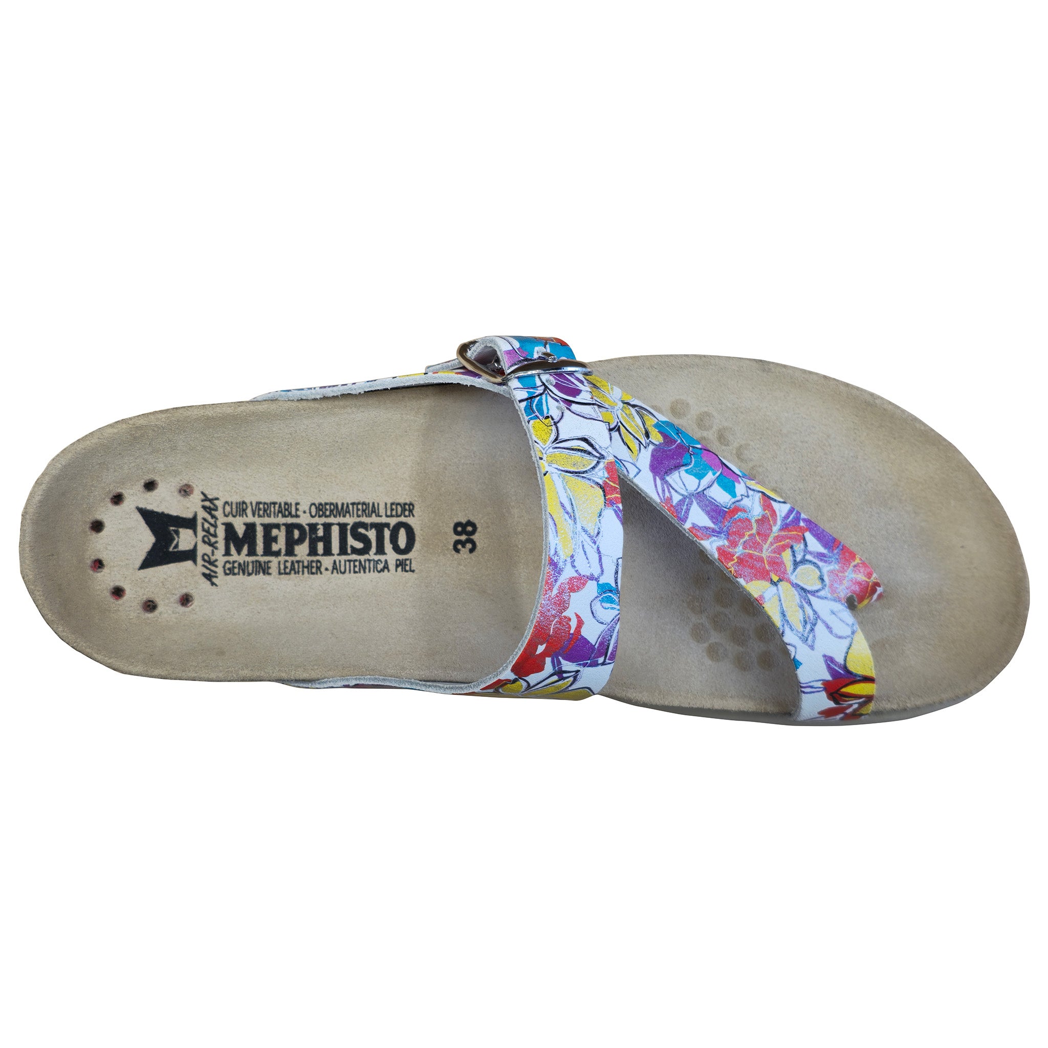 Sandale femme Mephisto Helen multicolore fantaisie