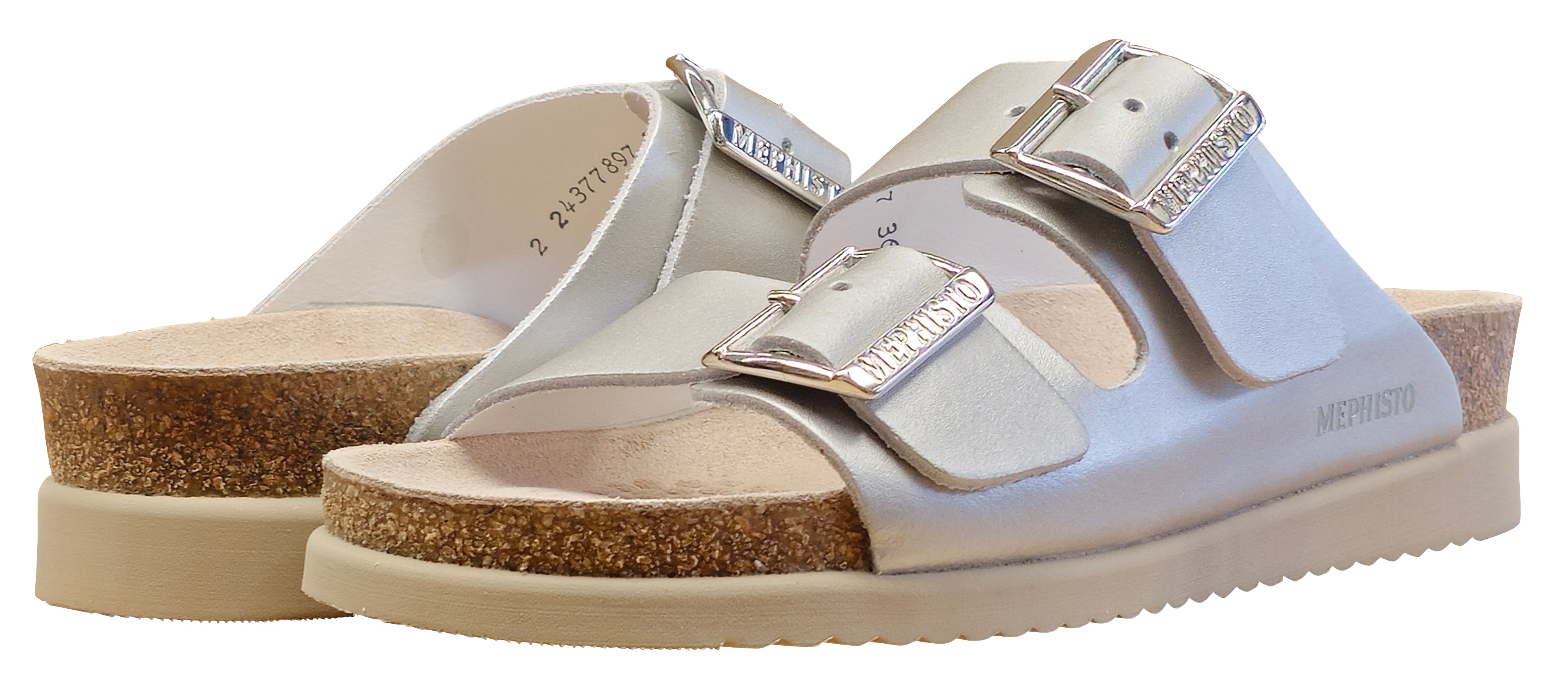 Mephisto Women's Hester Sandal Silver Perla