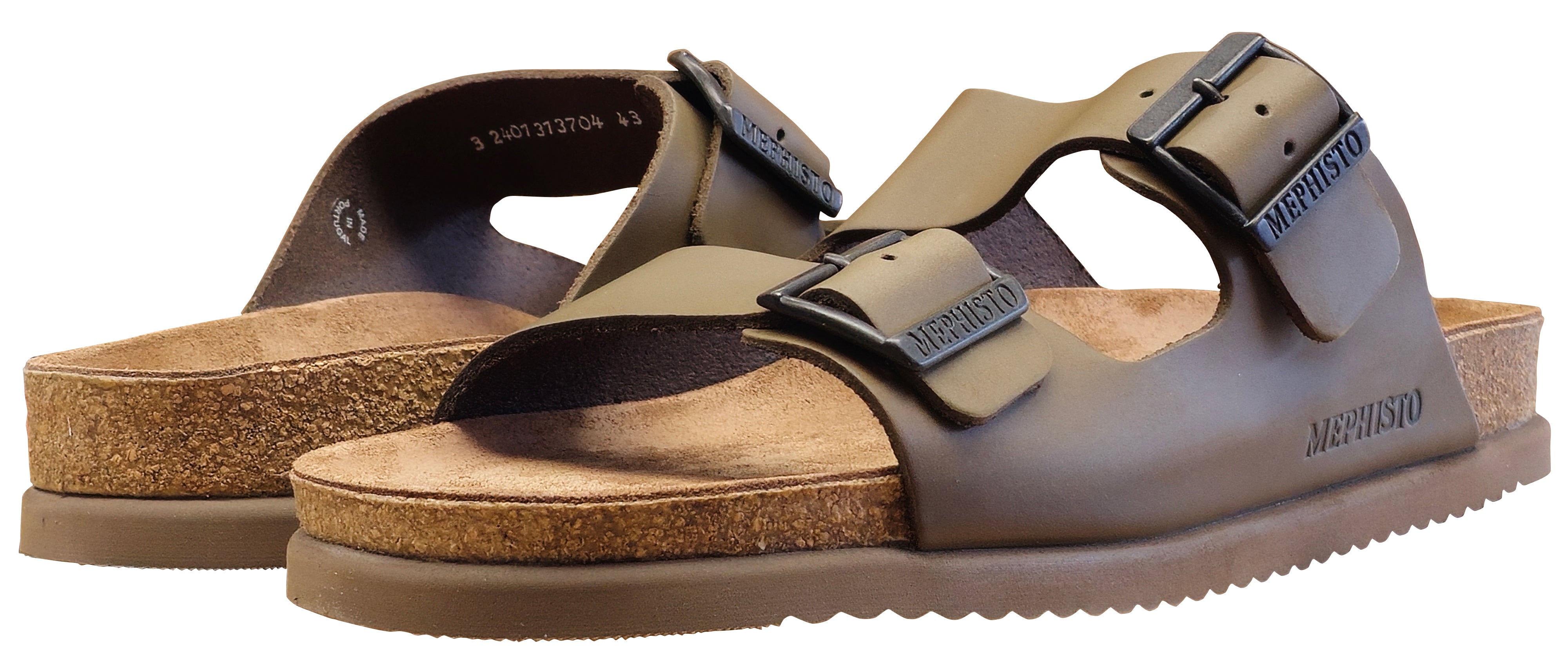 Mephisto Men's Nerio Sandal Kaki