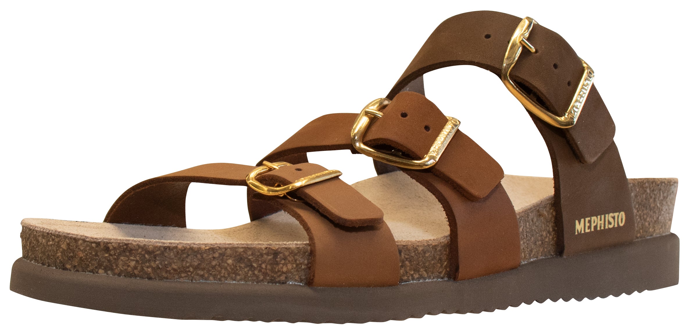 Mephisto Women's Hyacinta Sandals Camel Scratch