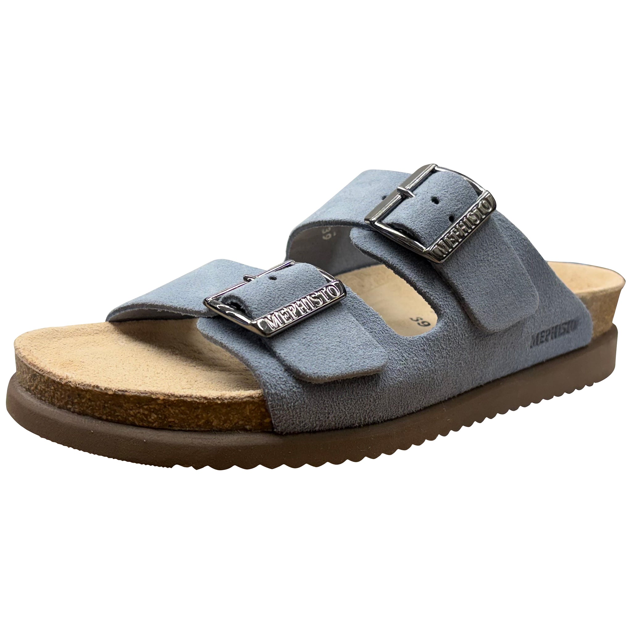 Sandale Hester pour femme Mephisto, bleu marine