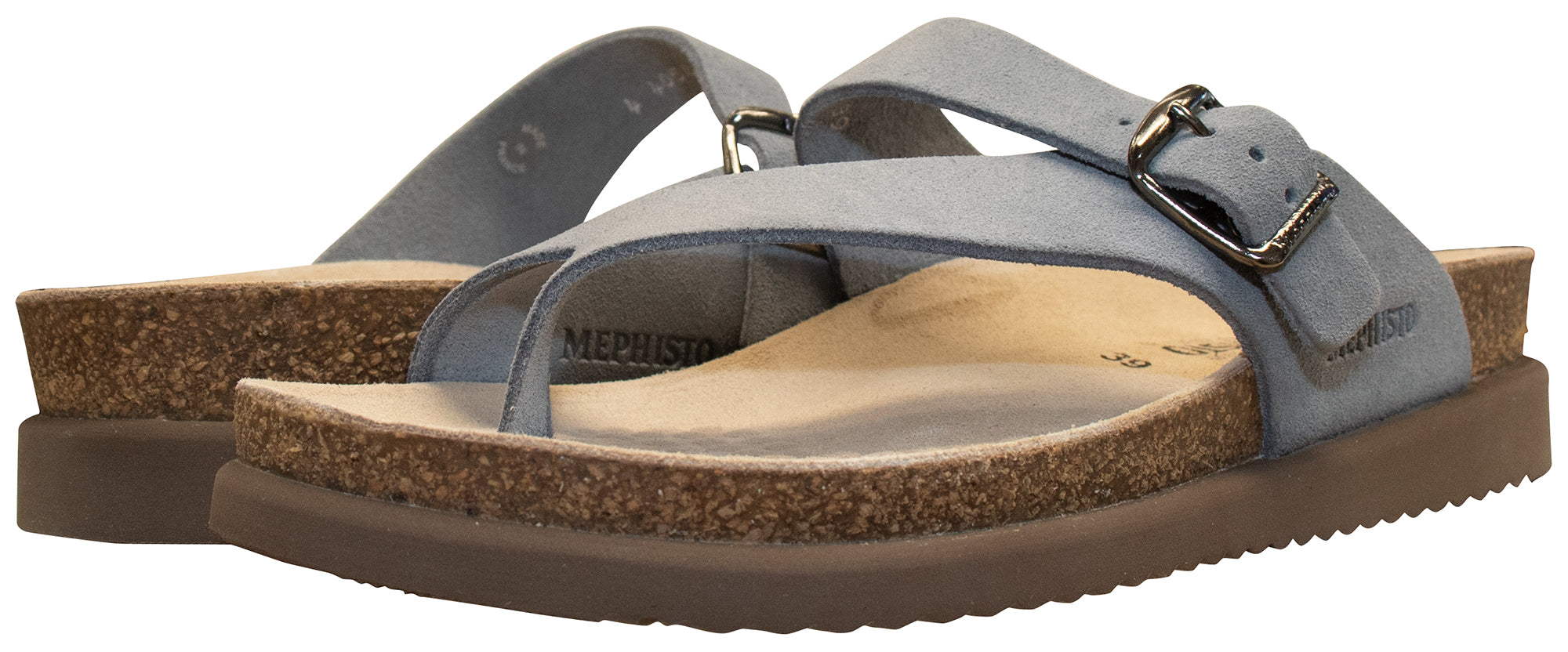 Mephisto Helen Sandal Sky Blue Sandvel