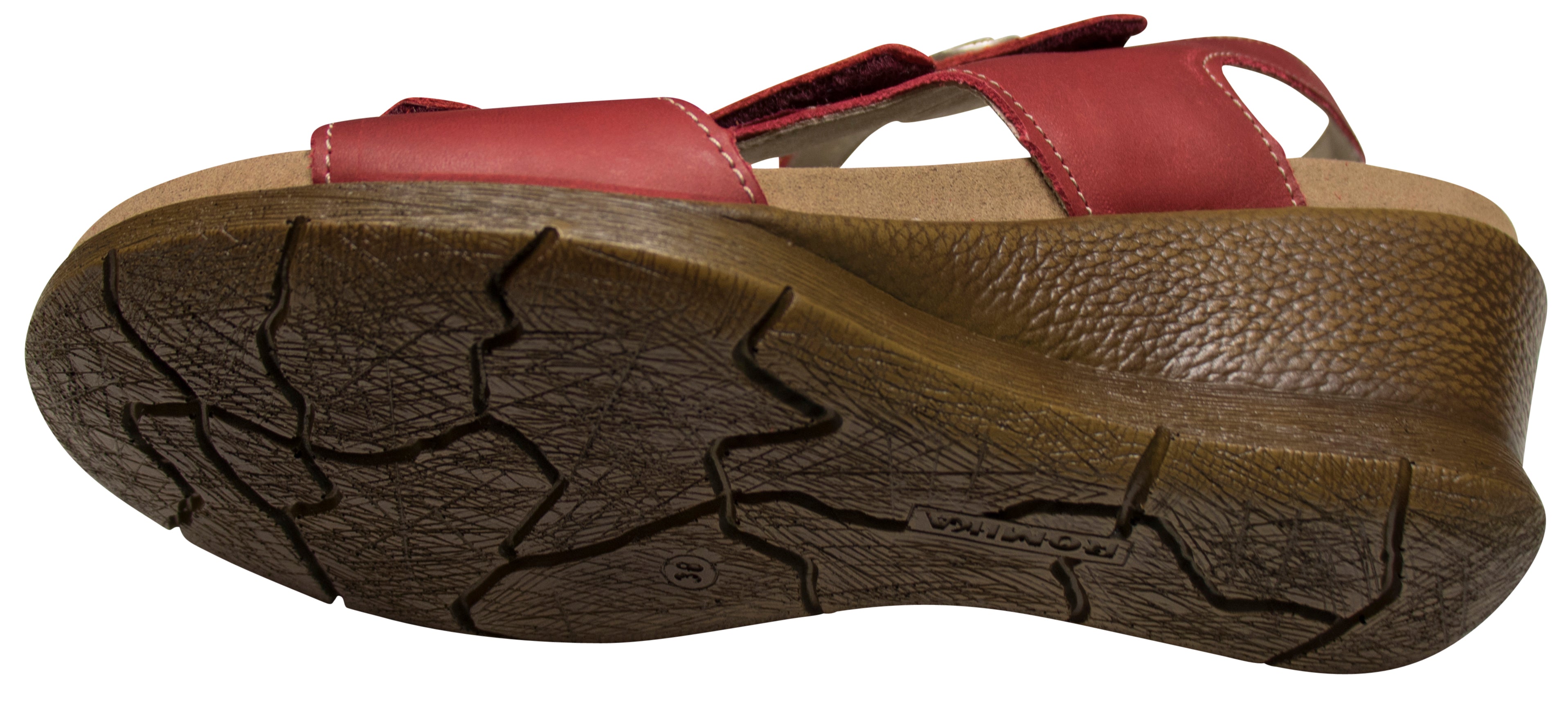 Romika Nevis 07 Sandal Red Combination