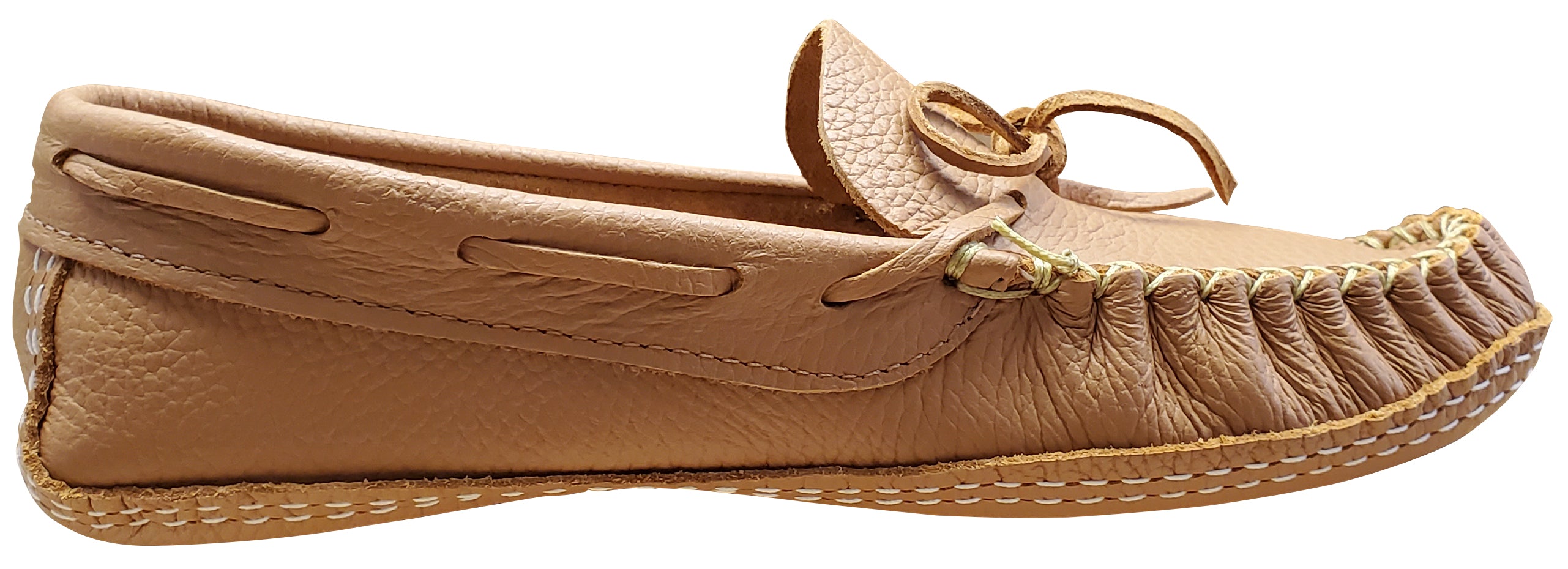 Women's Suede Slipper, unlined, Leather Sole, California Tan