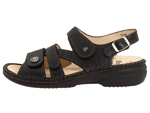 Finn Comfort Gomera Sandals, Black Pisseelight