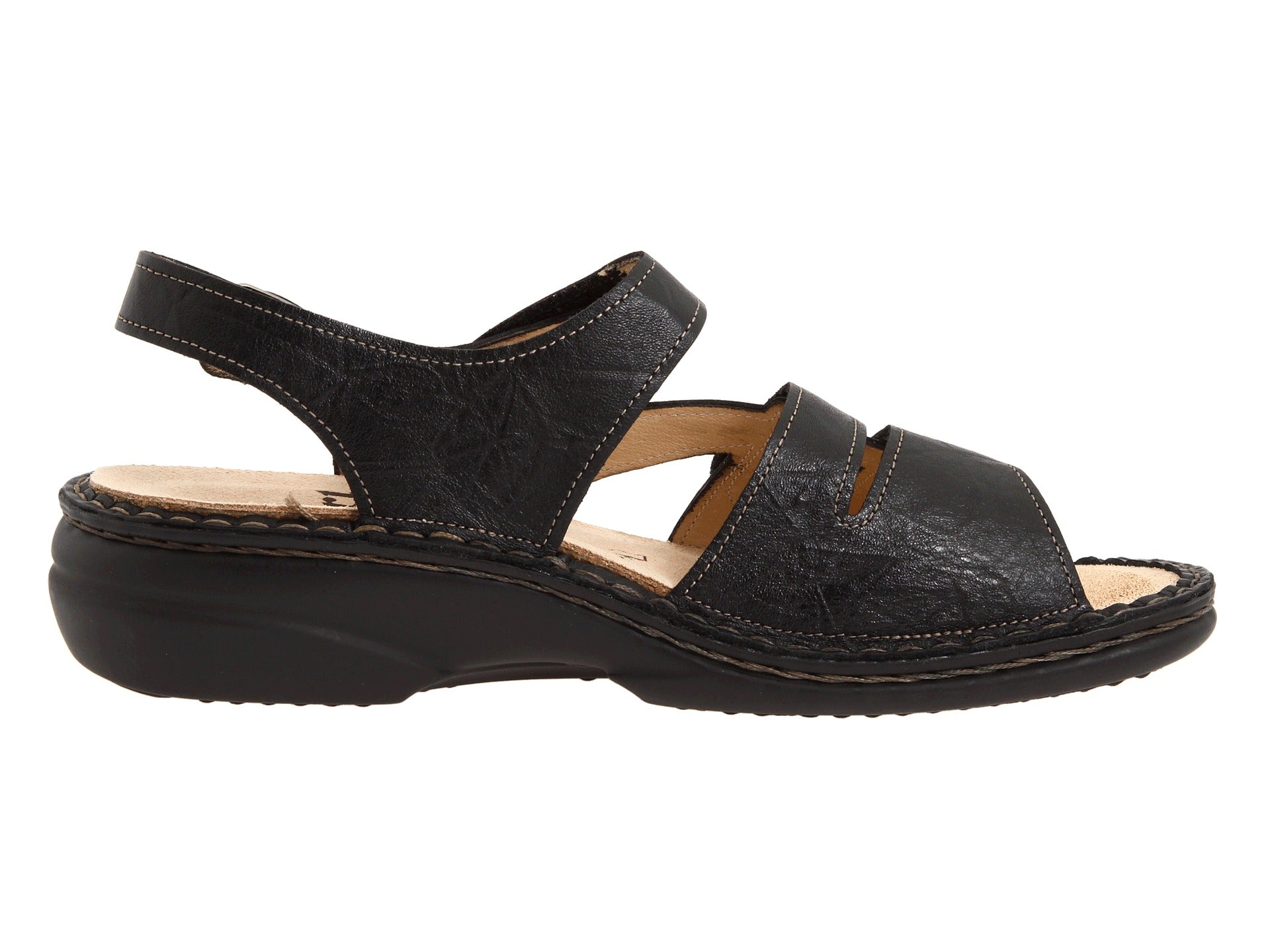 Finn Comfort Gomera Sandals, Black Pisseelight