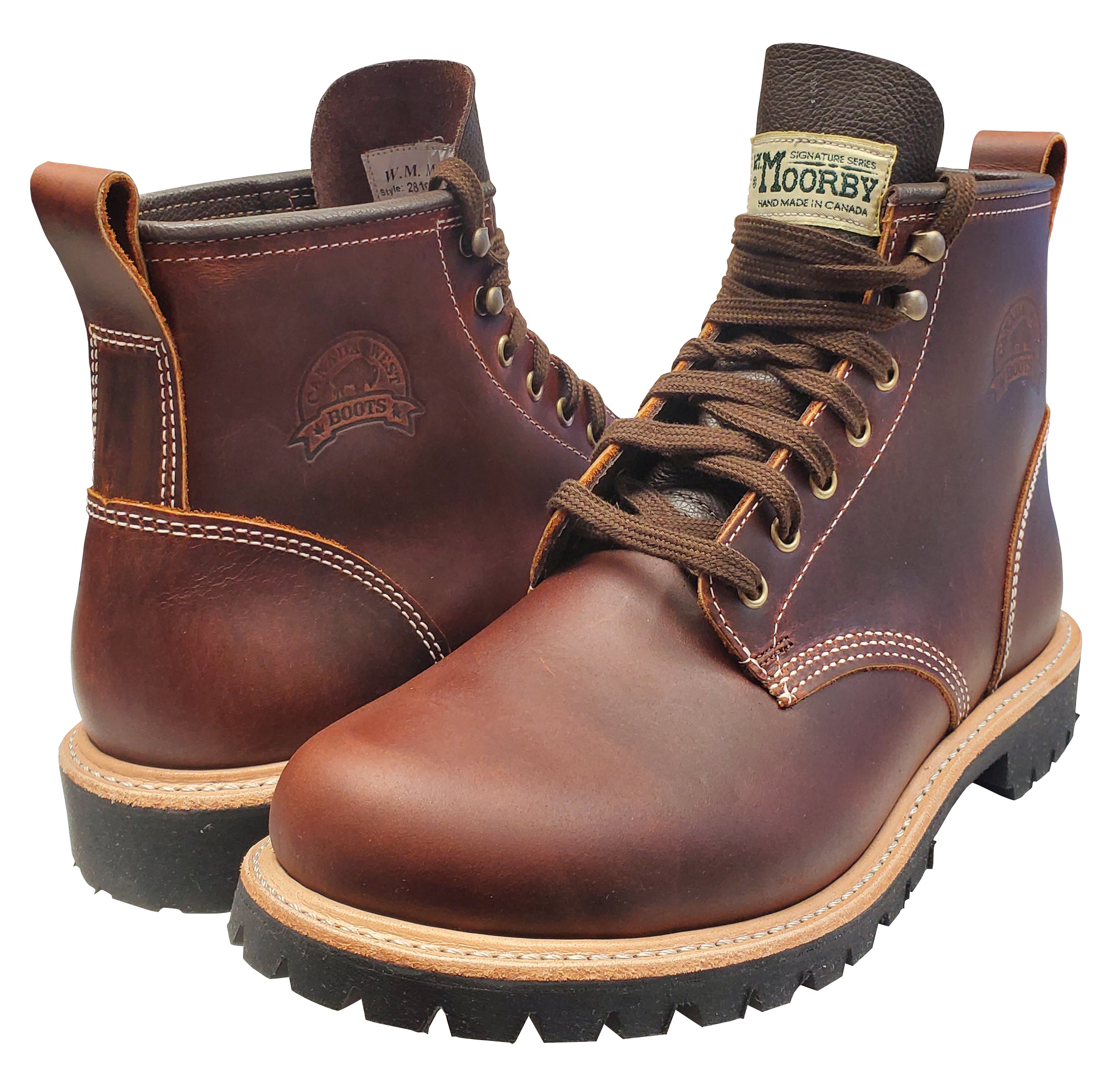 Canada West Moorby Men's Boots Pecan Tumbled