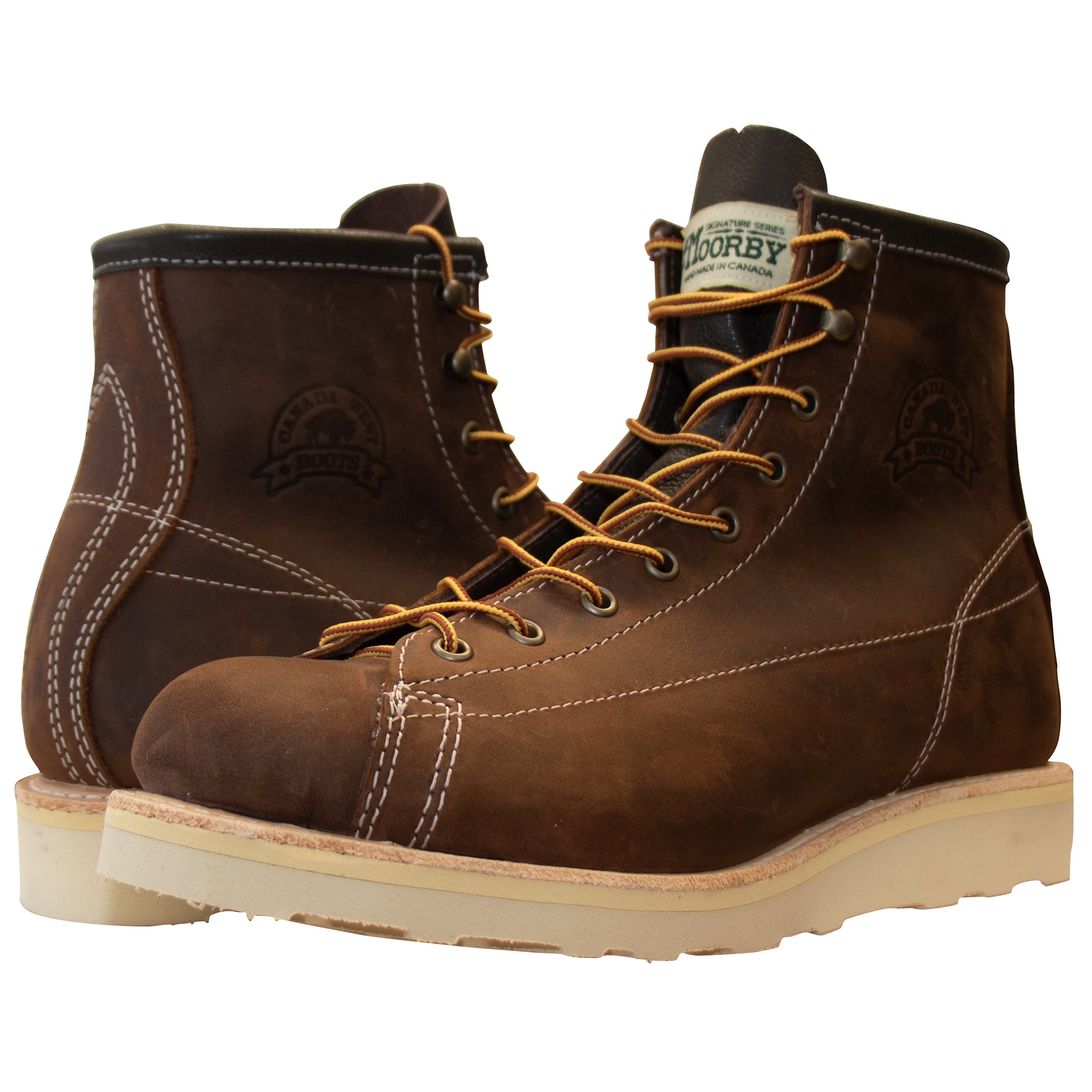 Bottes isolantes pour homme Canada West Moorby Crazy Horse