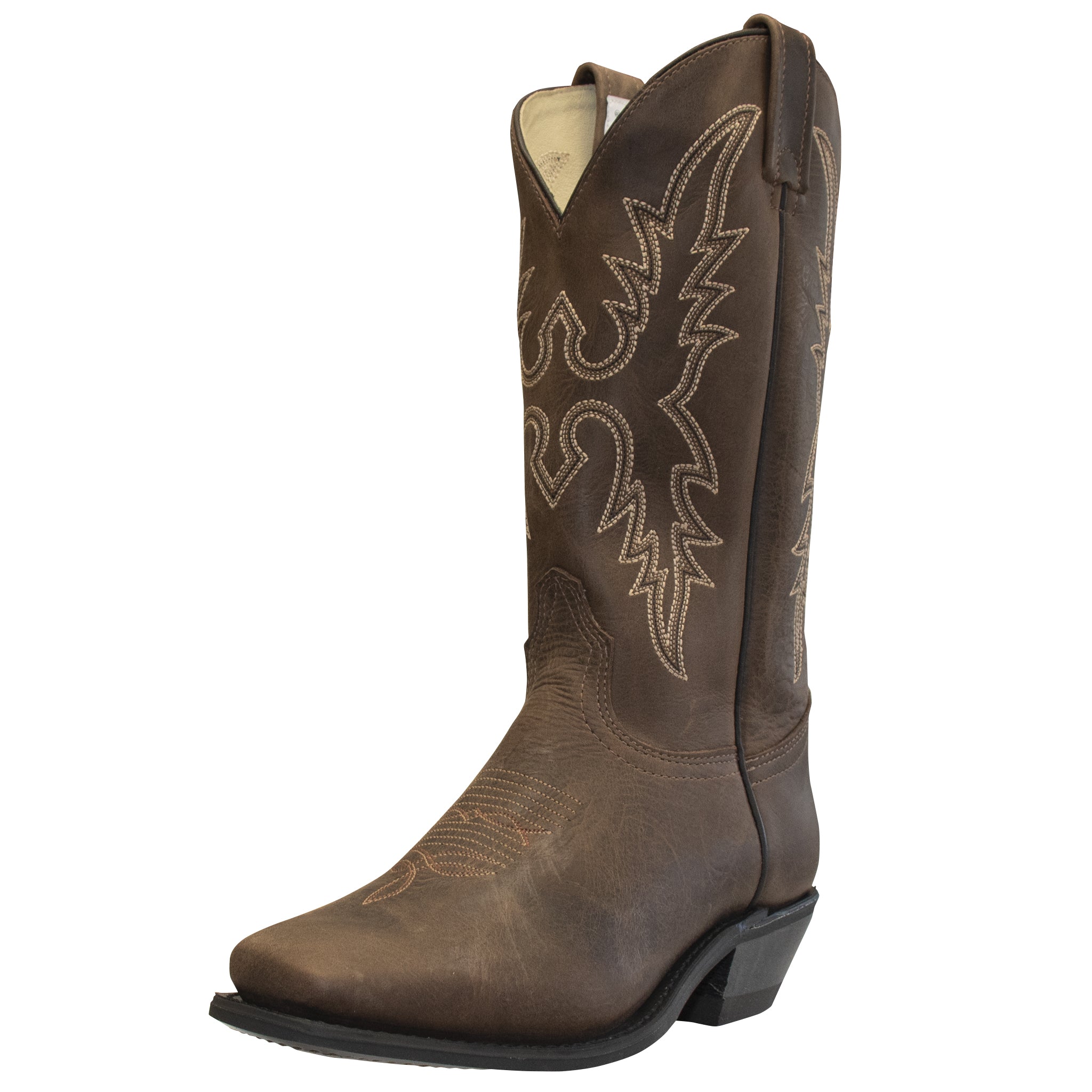 Canada West Women's Brahma Spongys Western Boots With Longhaul Soles