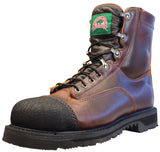 Canada West Men's Lace Work Boots Pecan Tumbled Insulated