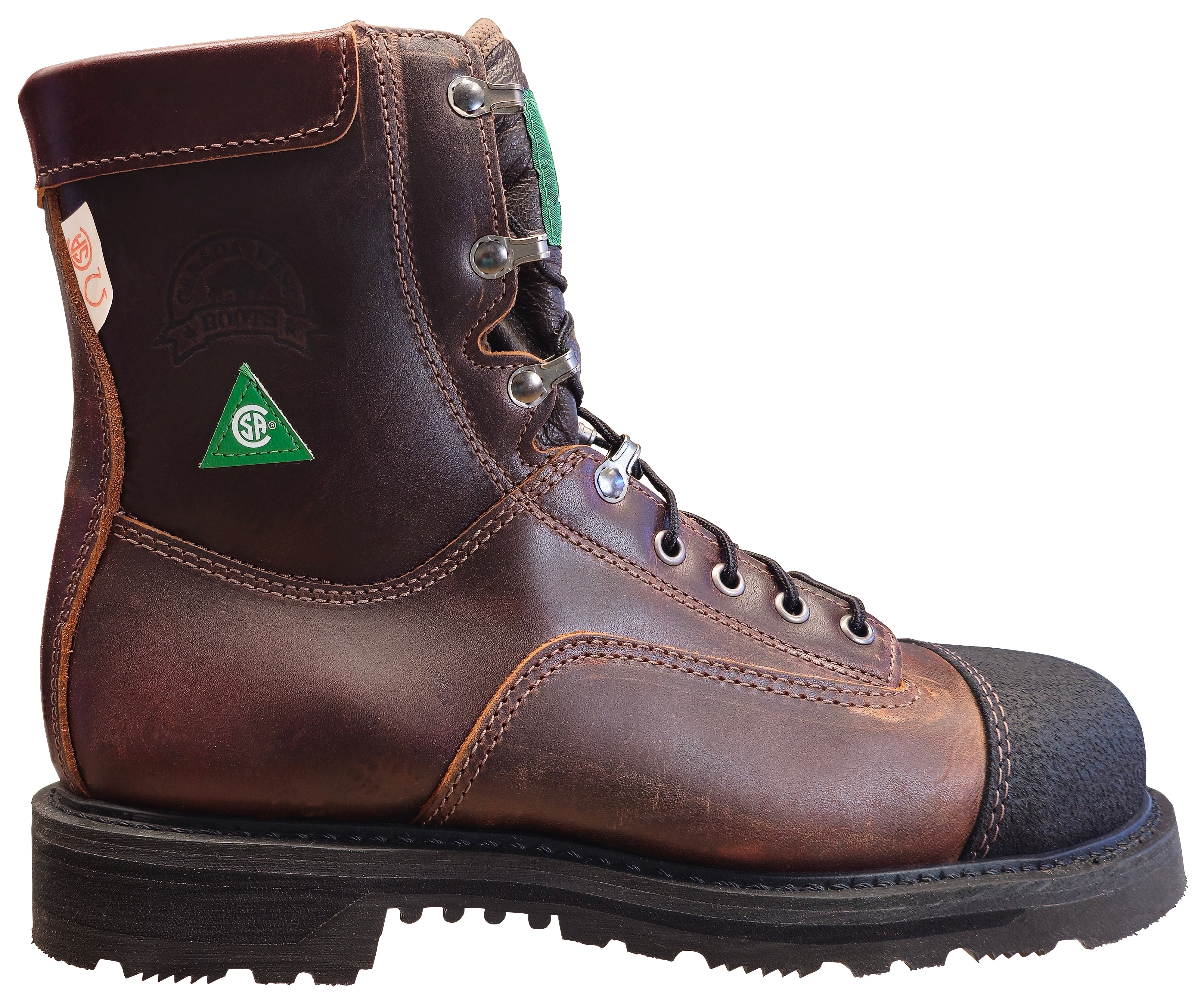 Insulated leather work boots best sale