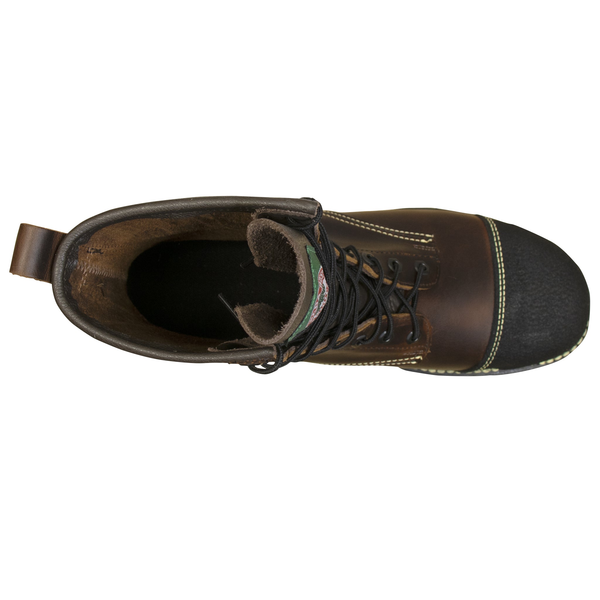 Canada West Men's Lace Work Boots Pecan Tumbled