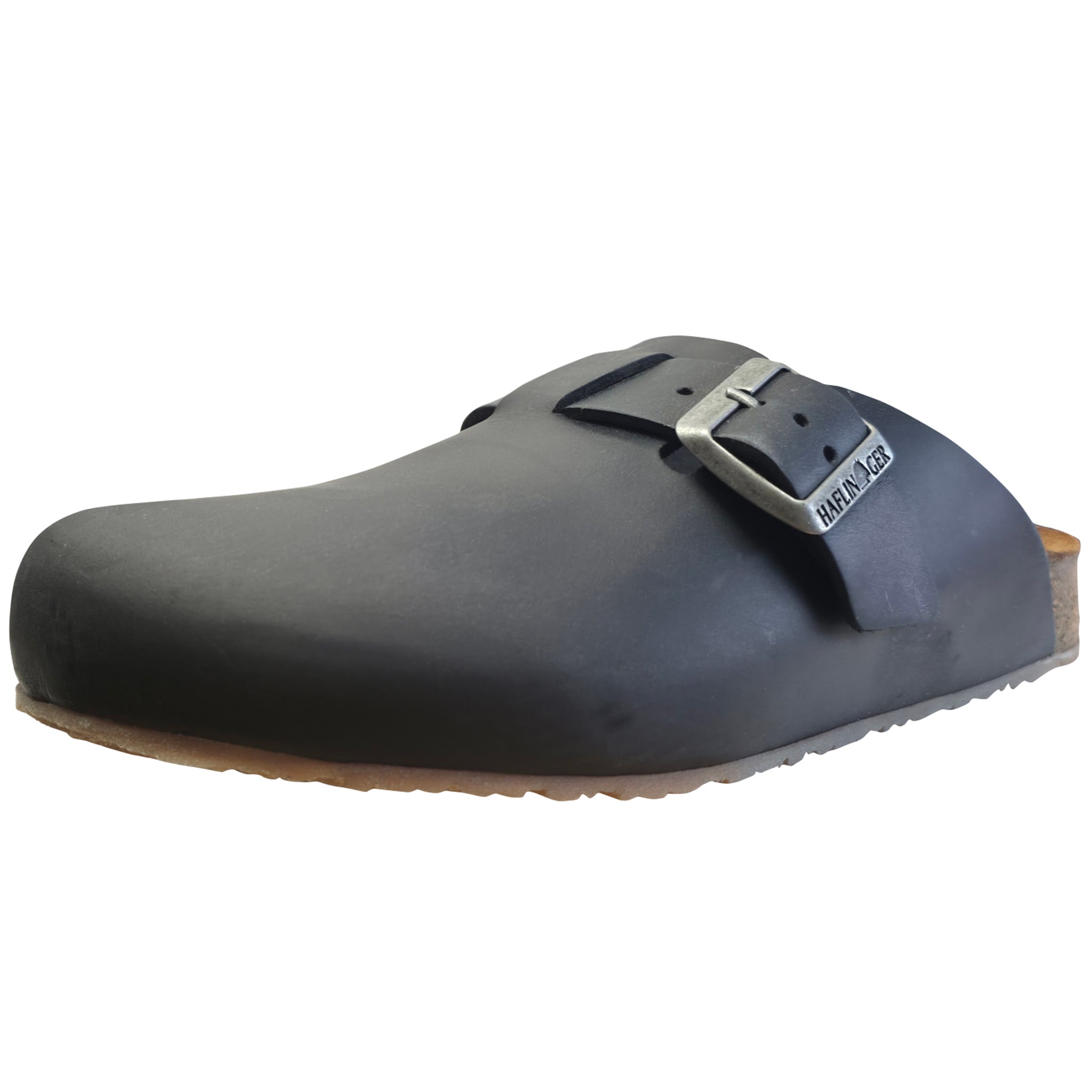 Haflinger Unisex Porto Leather Buckle Clog