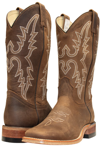 Canada West Women's Brahma Ropers & Buckaroos Western Boots