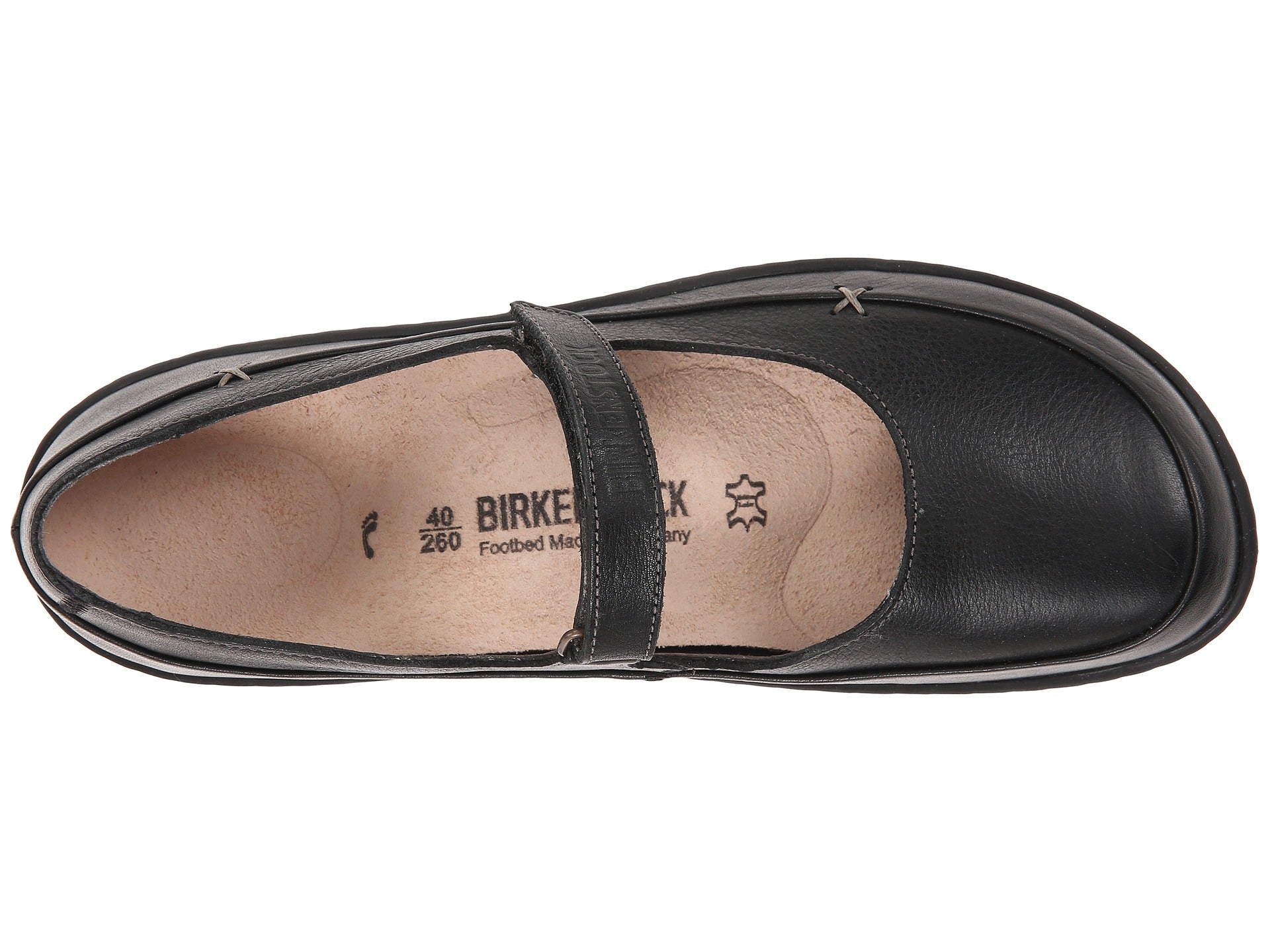 Birkenstock Iona, Black Leather