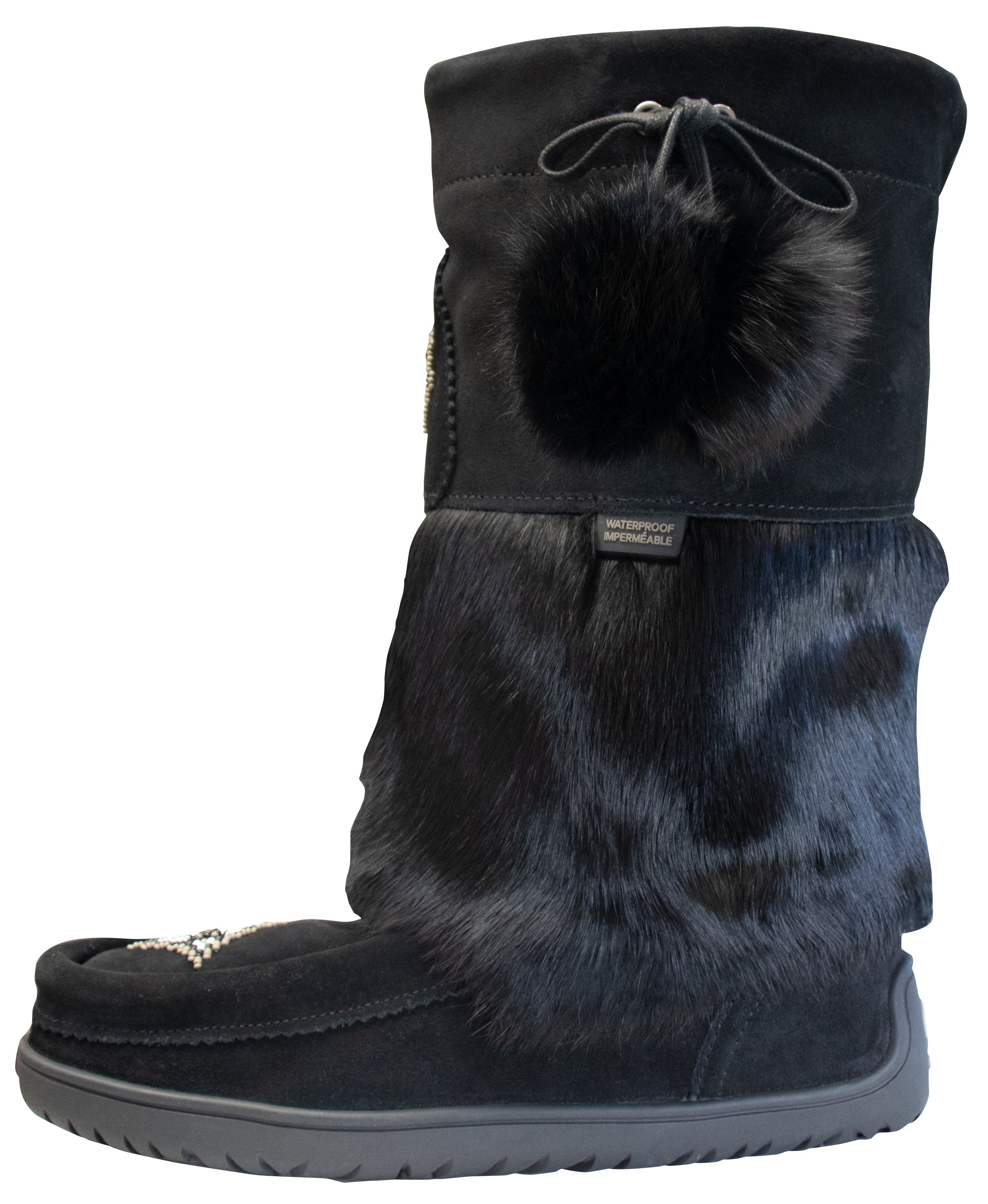 Manitobah Women's WATERPROOF SNOWY OWL Suede Winter Boots